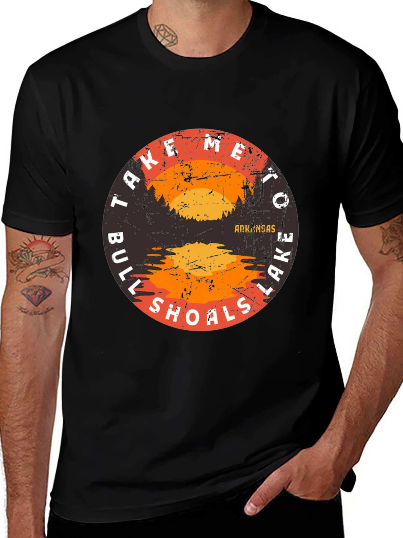 Bull Shoals Lake Arkansas Graphic Tee