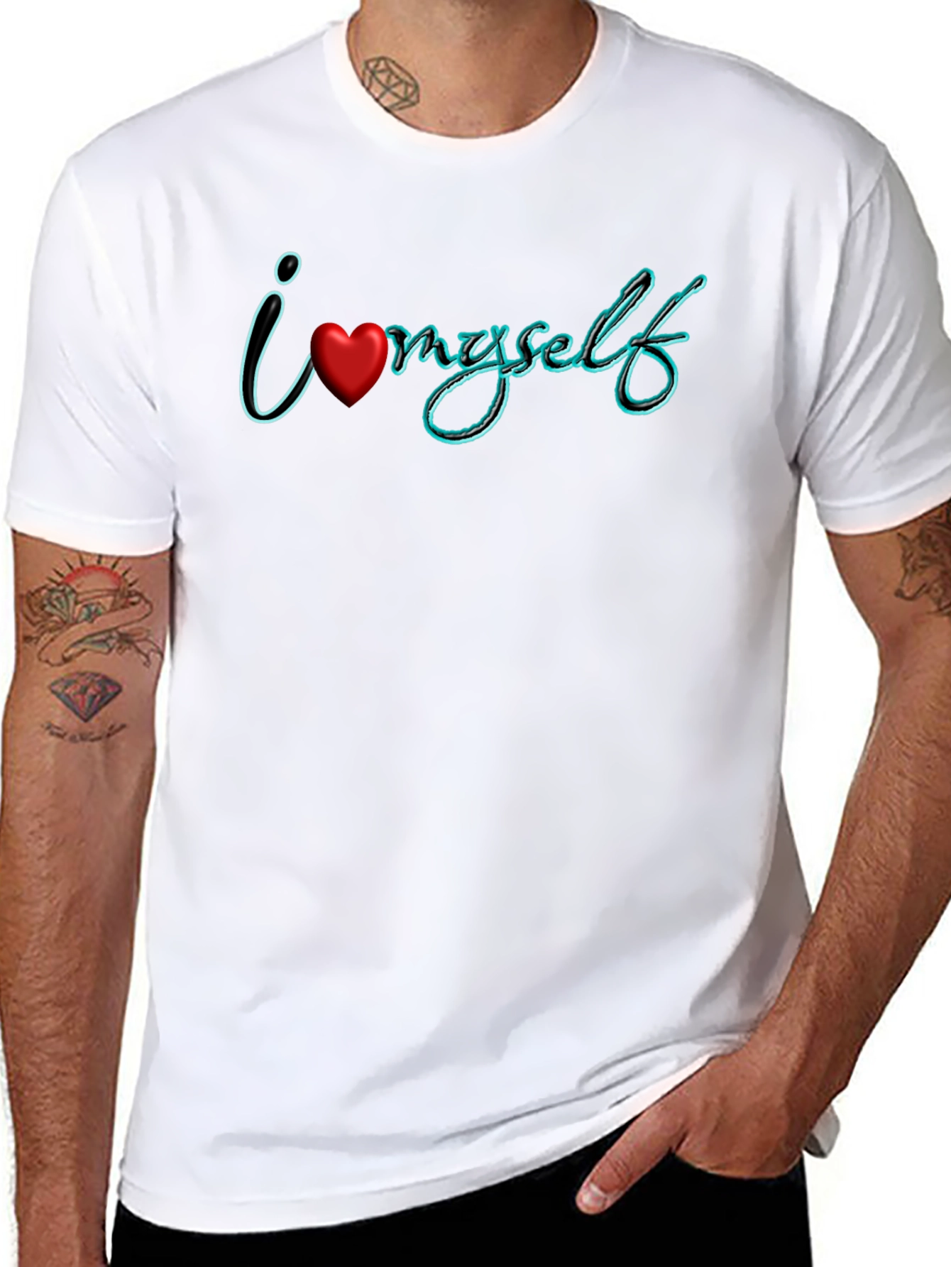 I Heart Myself Graphic Tee - Unisex Soft Cotton
