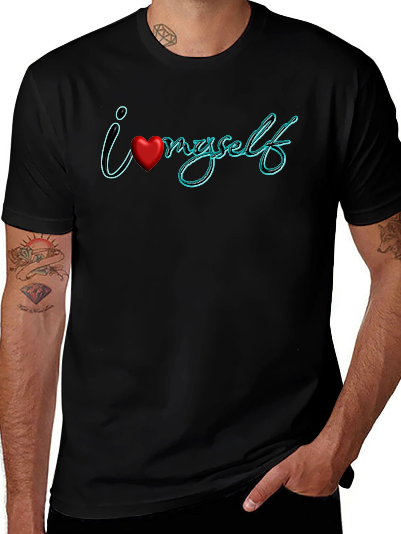 I Heart Myself Graphic Tee - Unisex Soft Cotton
