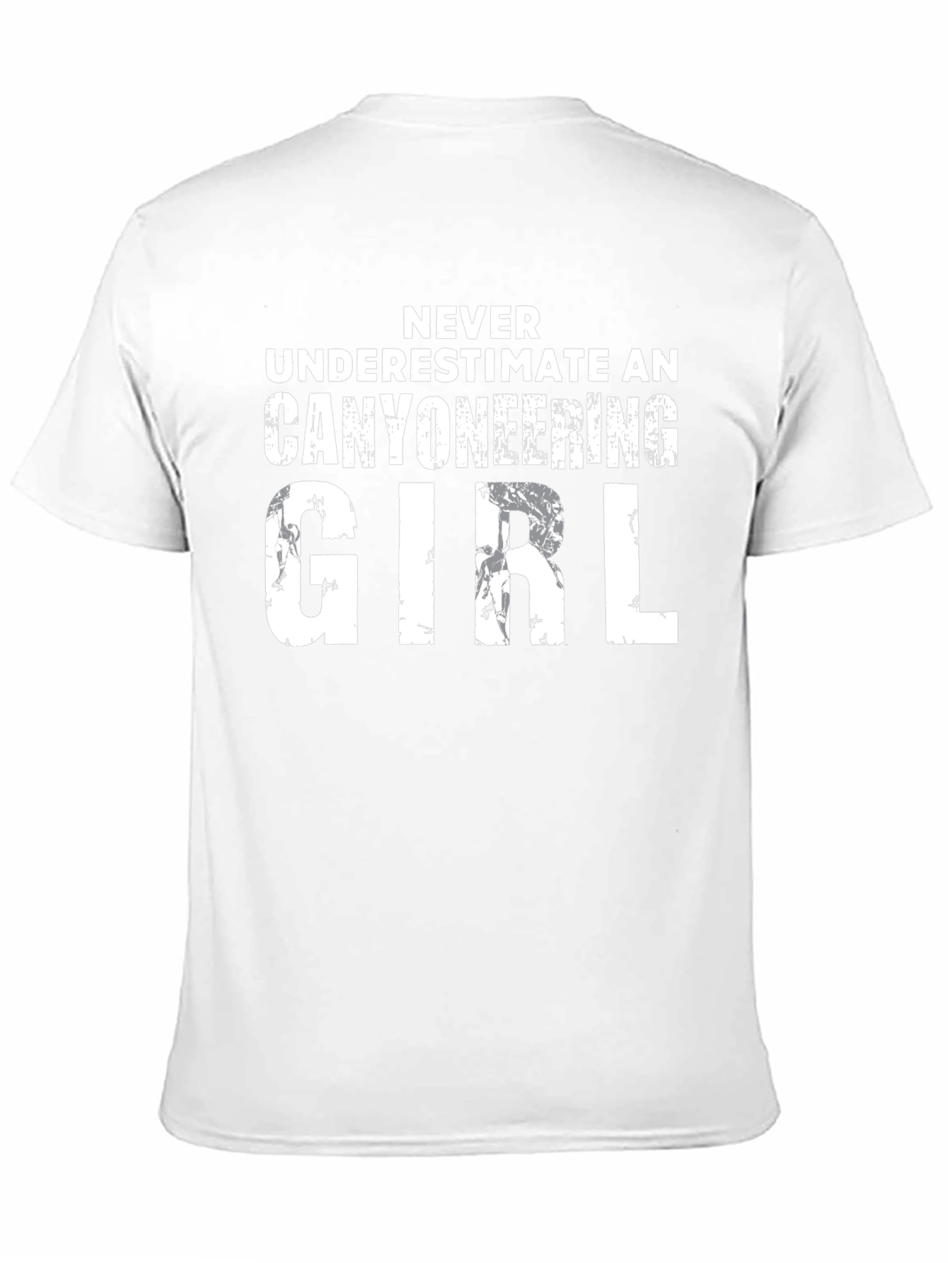 Canyoneering Girl Graphic Tee - Black T-Shirt