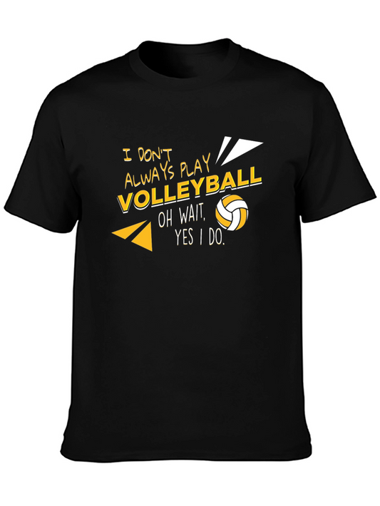 Volleyball Lover Graphic Tee - Play All The Time!