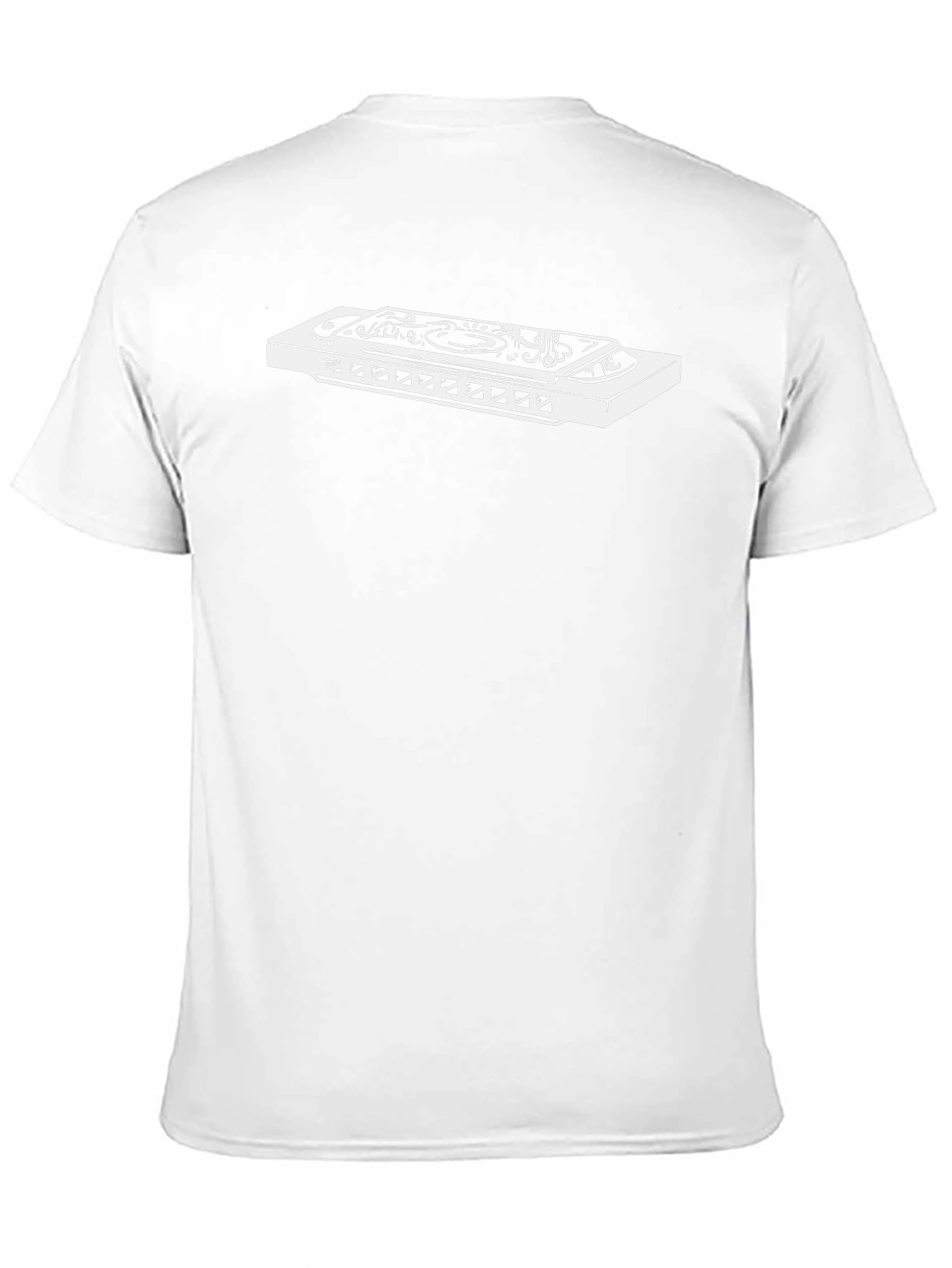 Harmonica Graphic Tee - Music Lovers T-Shirt