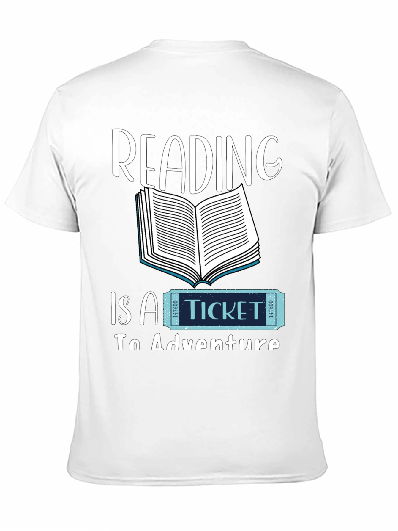 Reading is a Ticket to Adventure Graphic Tee