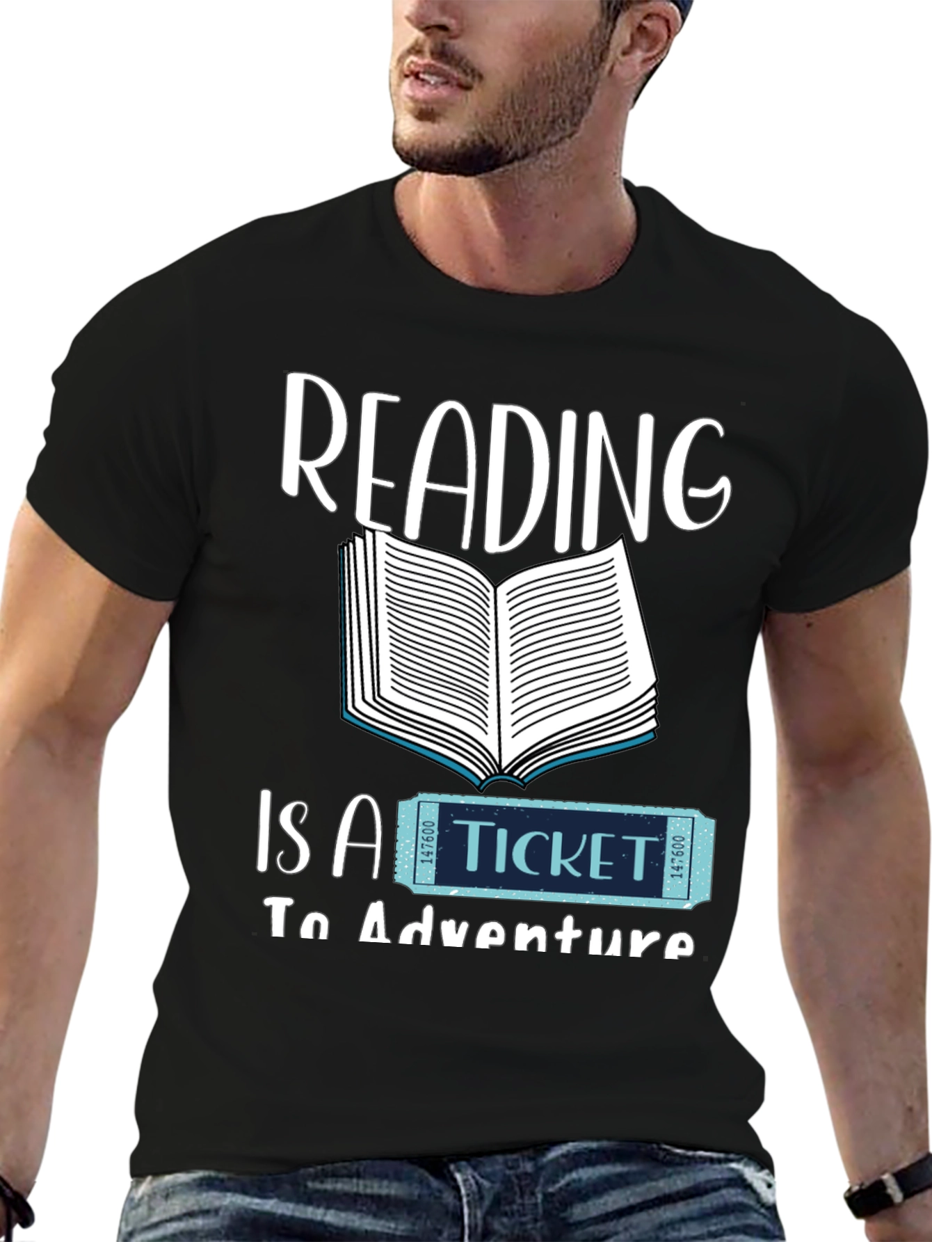Reading is a Ticket to Adventure Graphic Tee