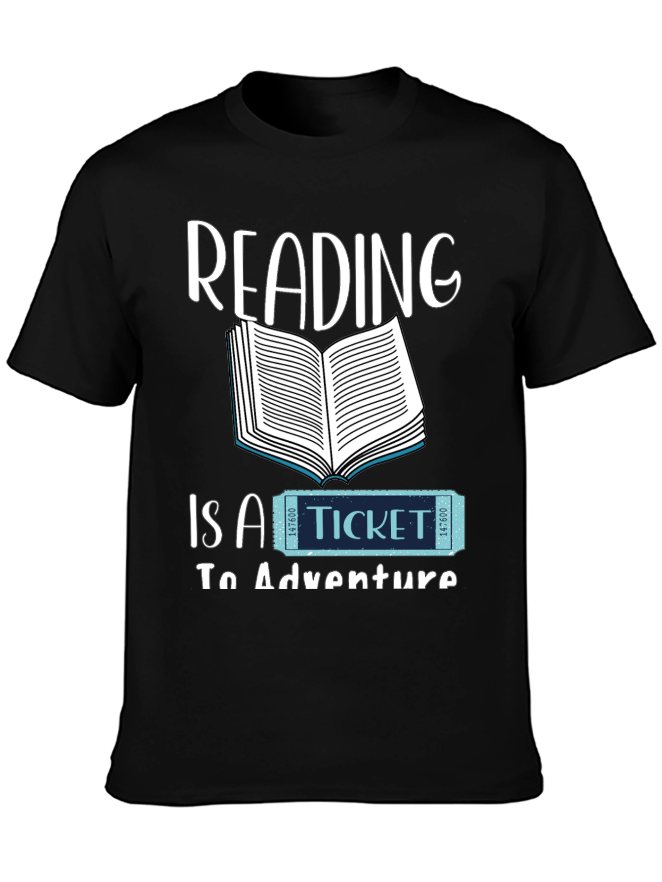 Reading is a Ticket to Adventure Graphic Tee