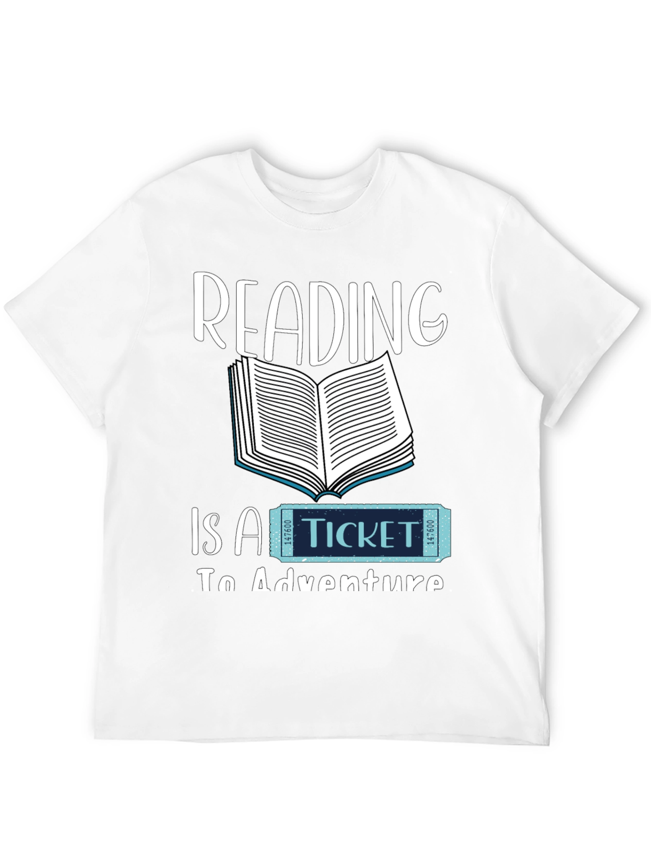 Reading is a Ticket to Adventure Graphic Tee