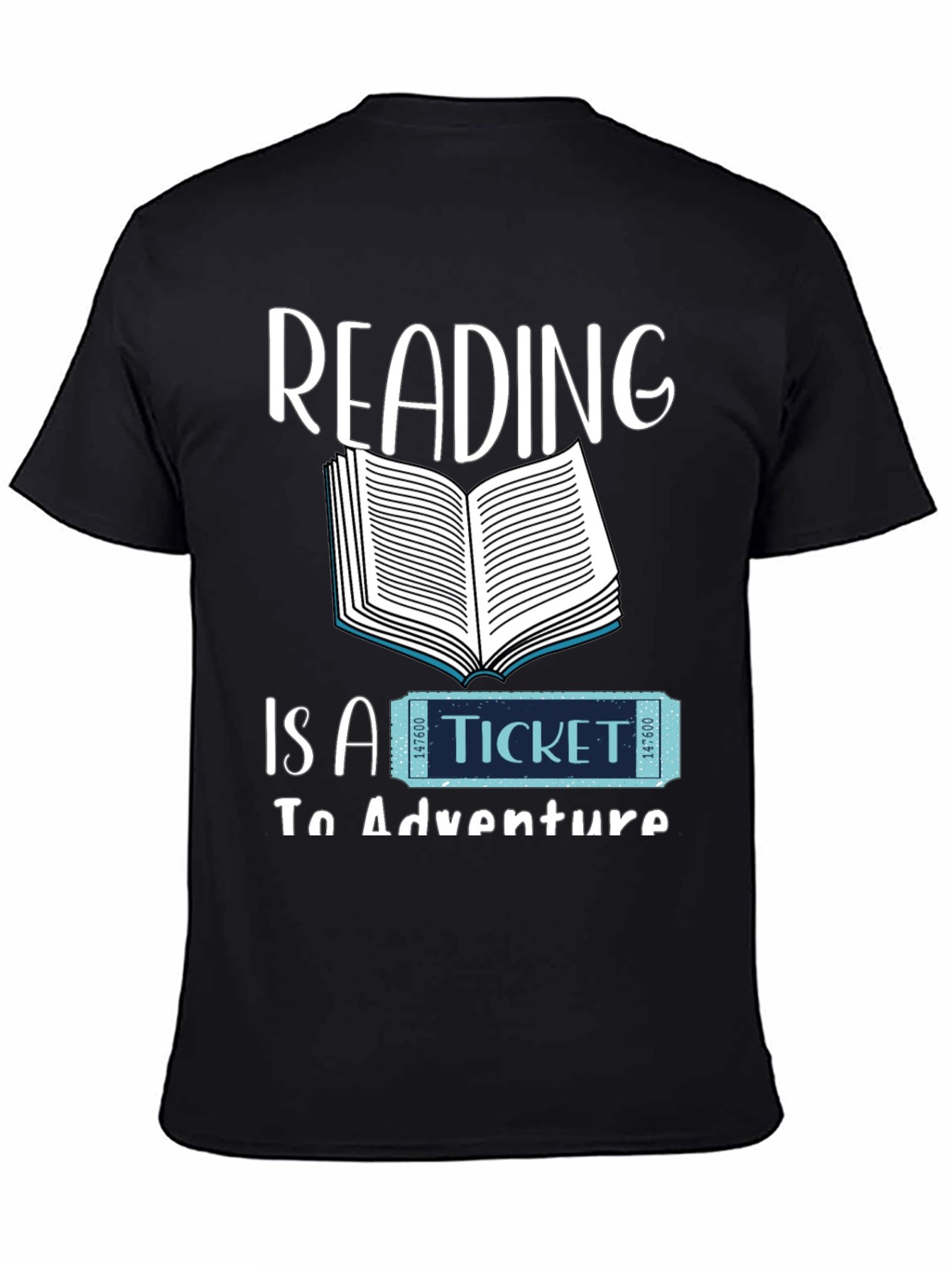 Reading is a Ticket to Adventure Graphic Tee
