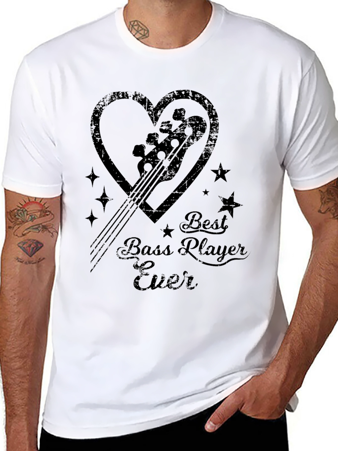 Best Bass Player Ever Graphic Tee