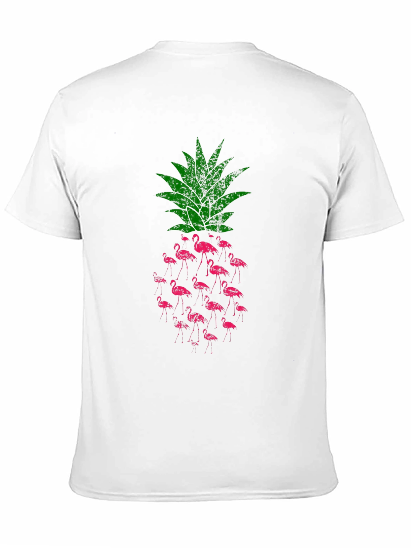 Flamingo Pineapple Graphic T-Shirt