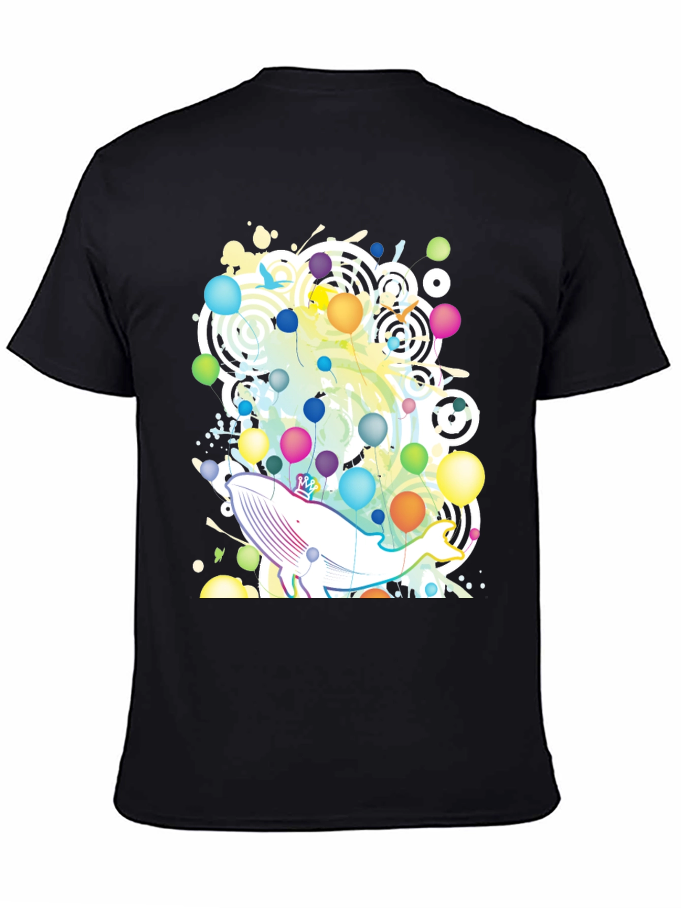 Whimsical Whale Graphic Tee
