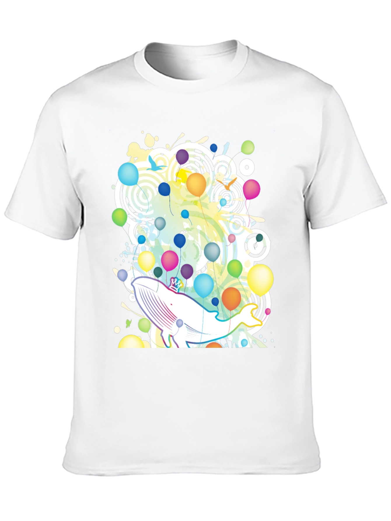 Whimsical Whale Graphic Tee