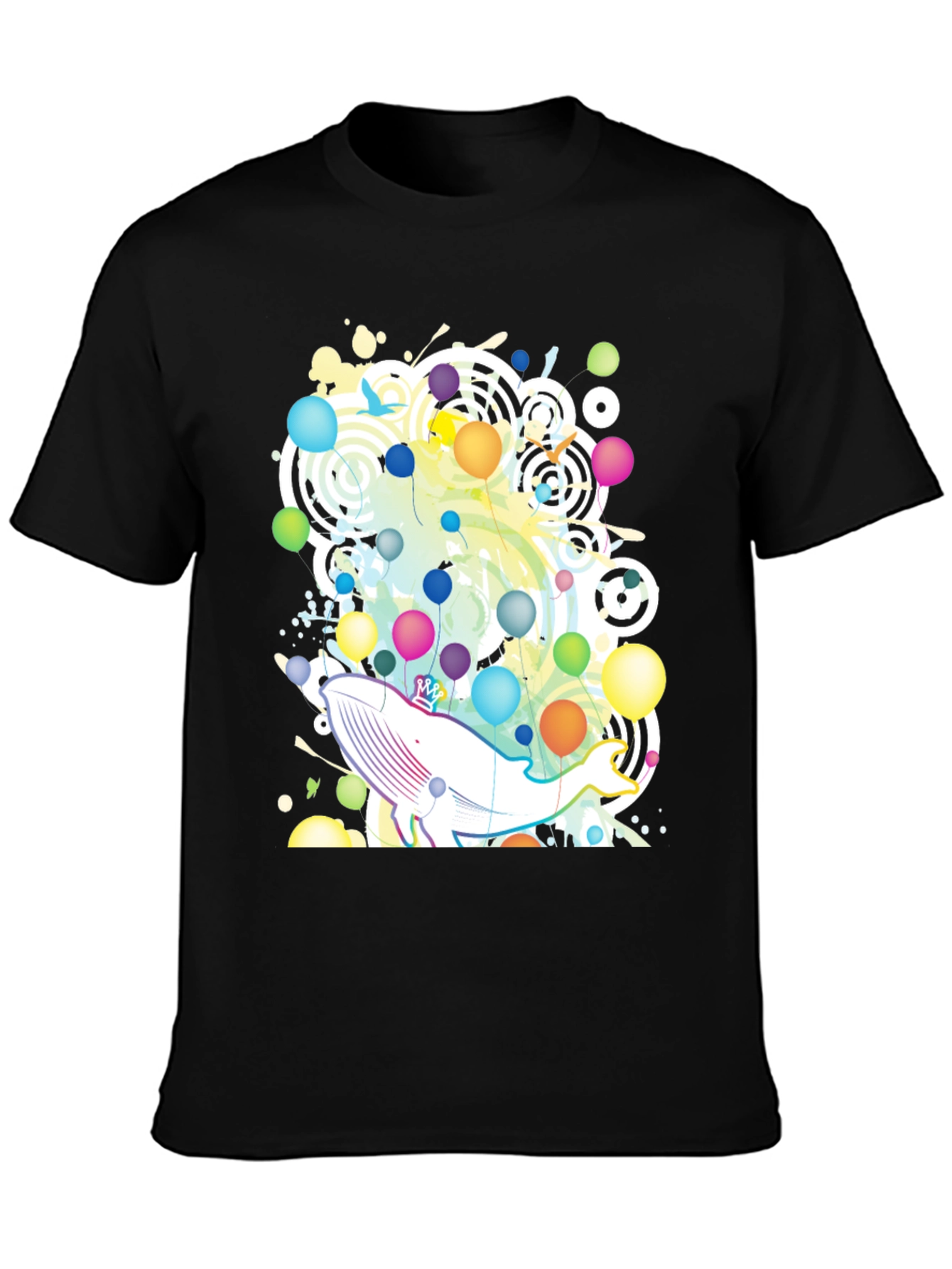 Whimsical Whale Graphic Tee