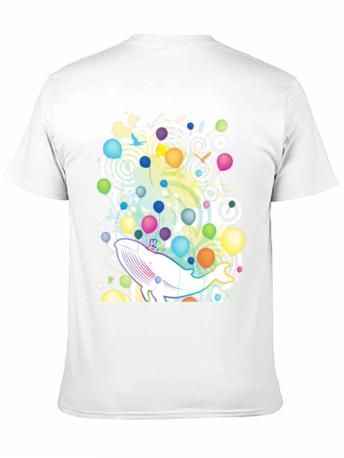 Whimsical Whale Graphic Tee