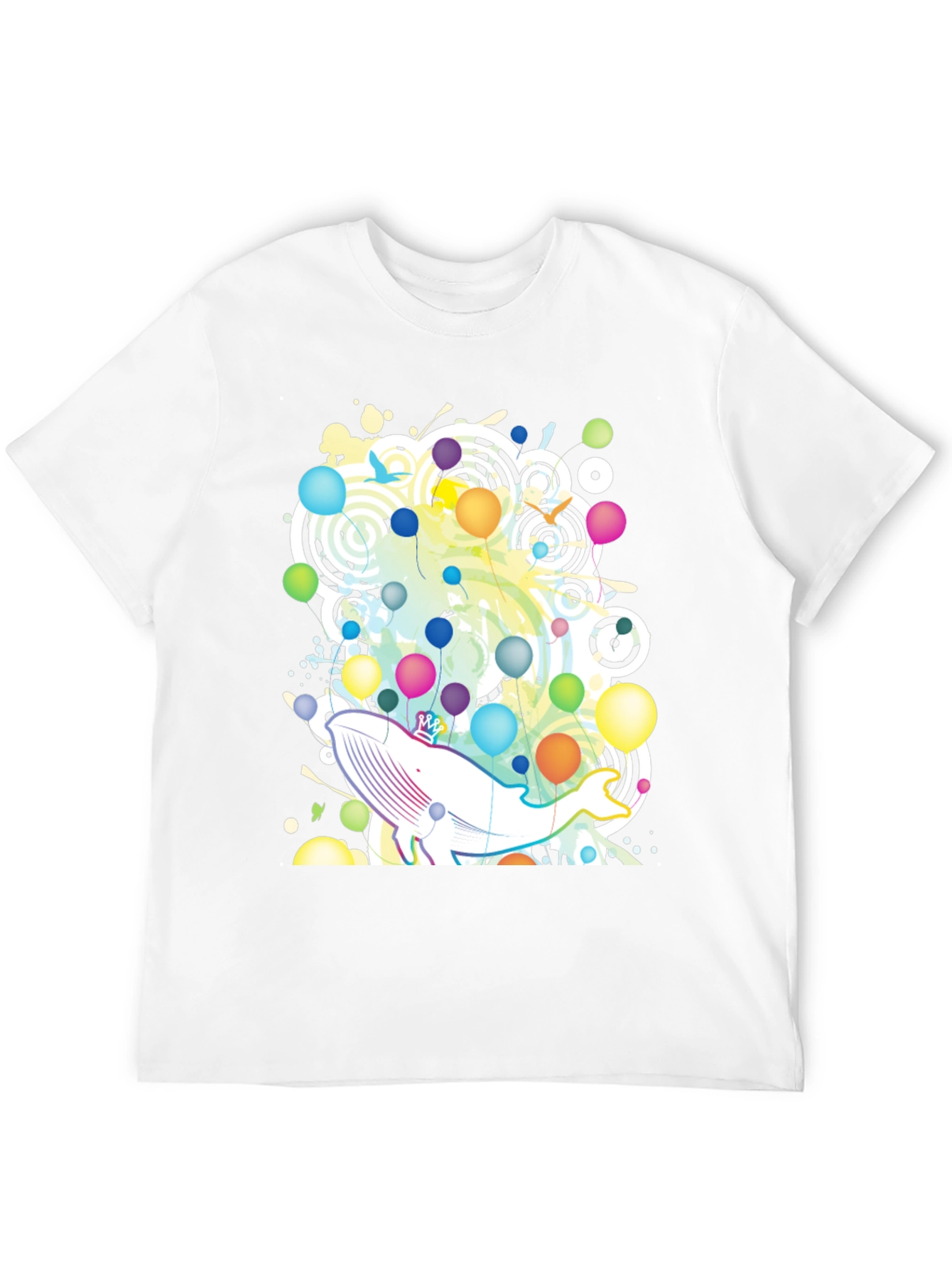 Whimsical Whale Graphic Tee