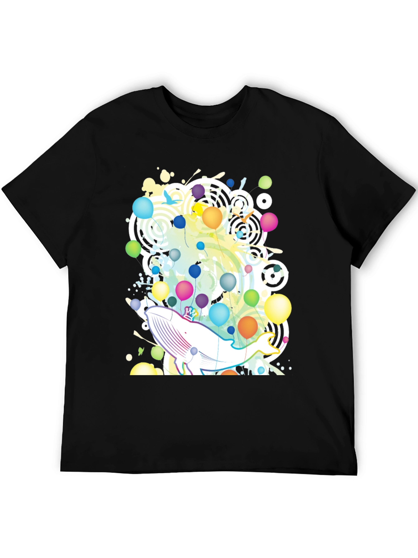 Whimsical Whale Graphic Tee