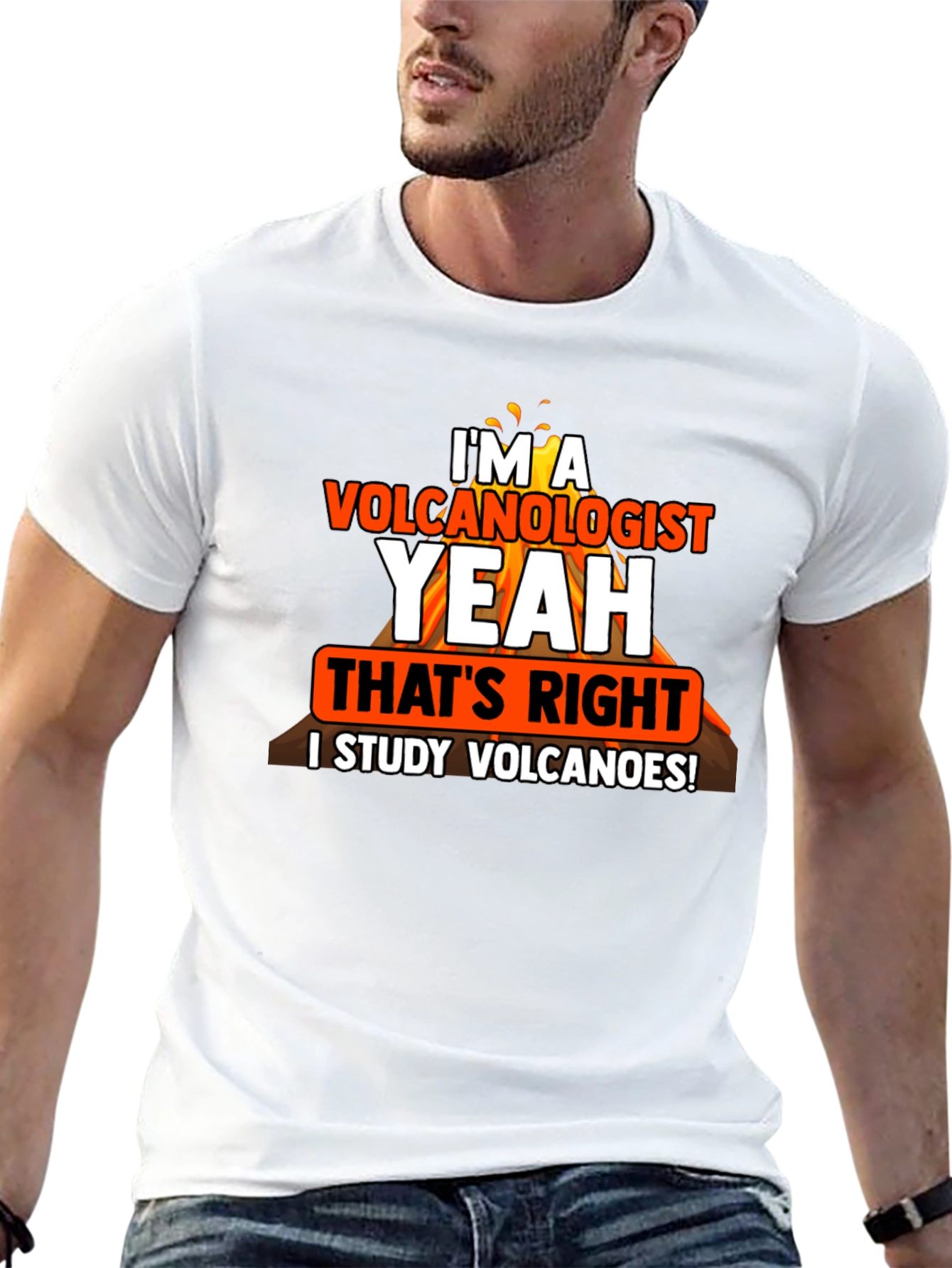 Volcanologist T-Shirt: I Study Volcanoes