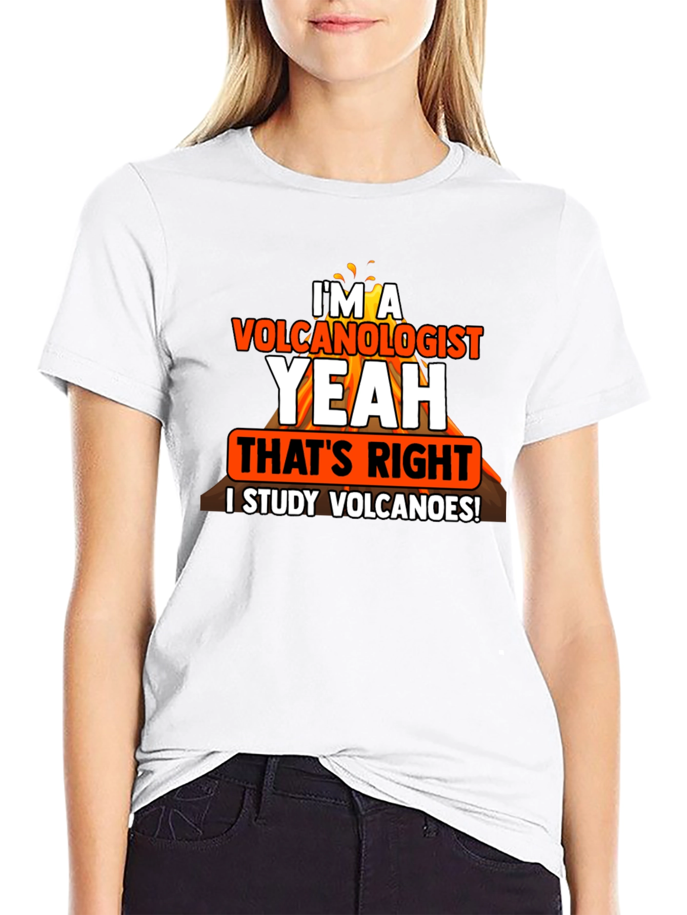 Volcanologist T-Shirt: I Study Volcanoes