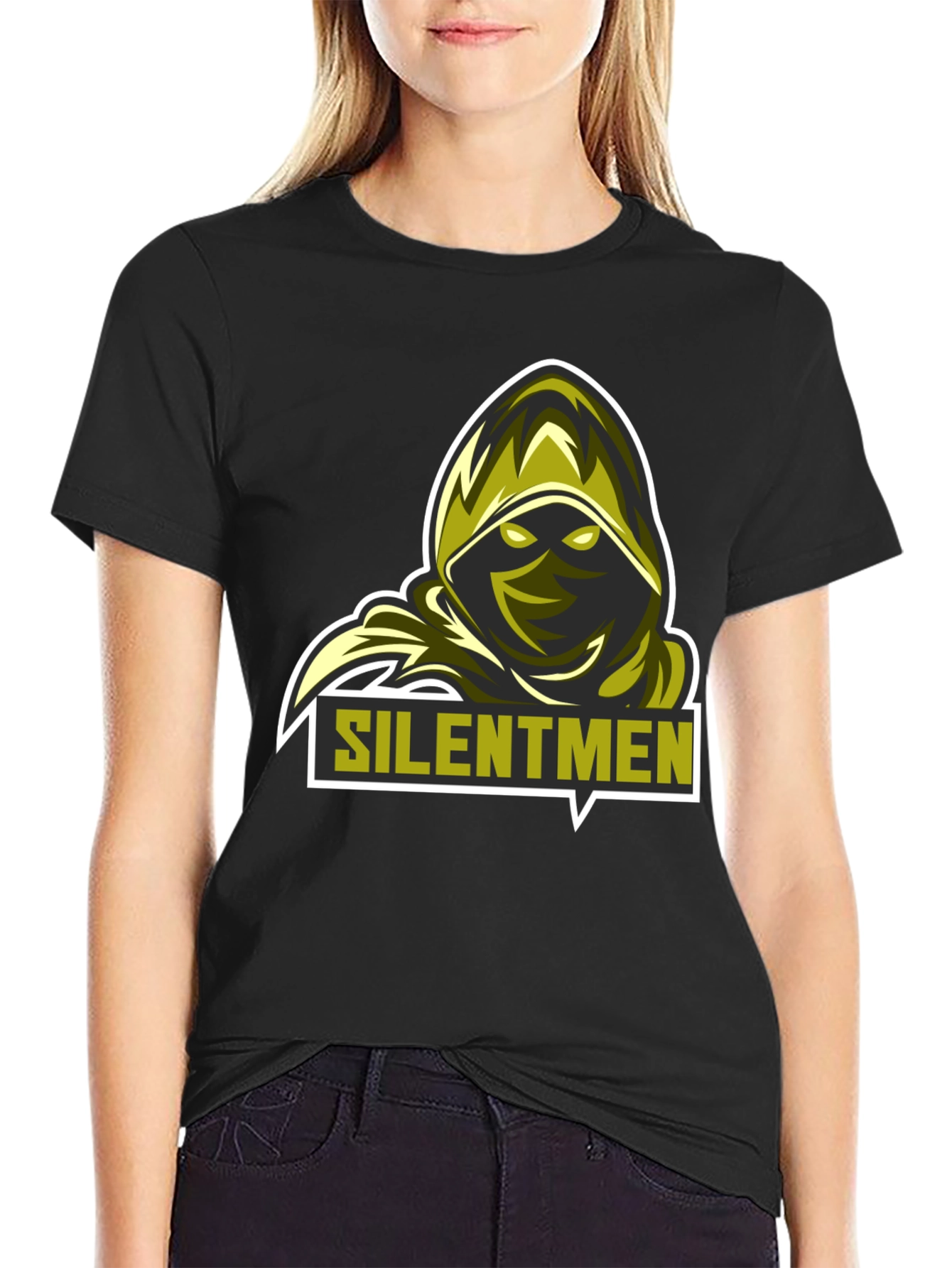 Silentmen Graphic Tee - Mens Black T-Shirt