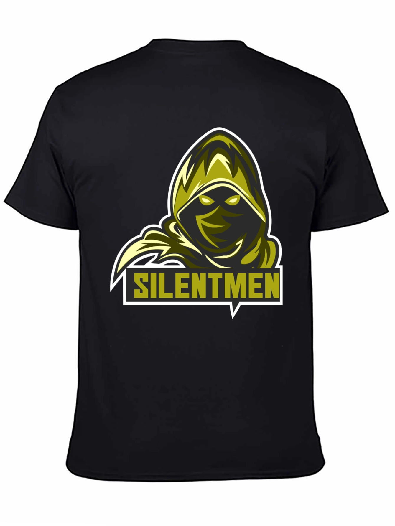 Silentmen Graphic Tee - Mens Black T-Shirt