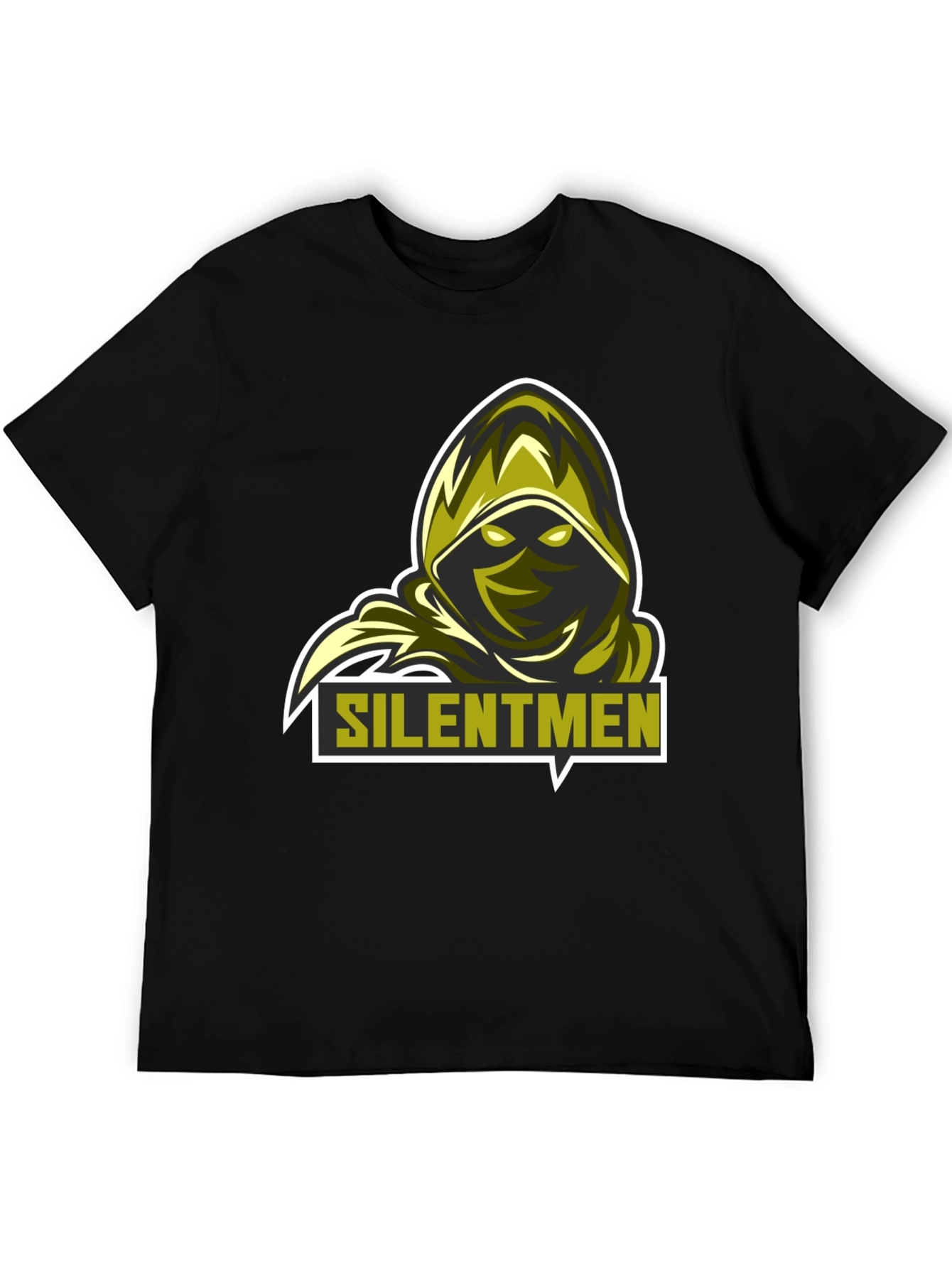 Silentmen Graphic Tee - Mens Black T-Shirt