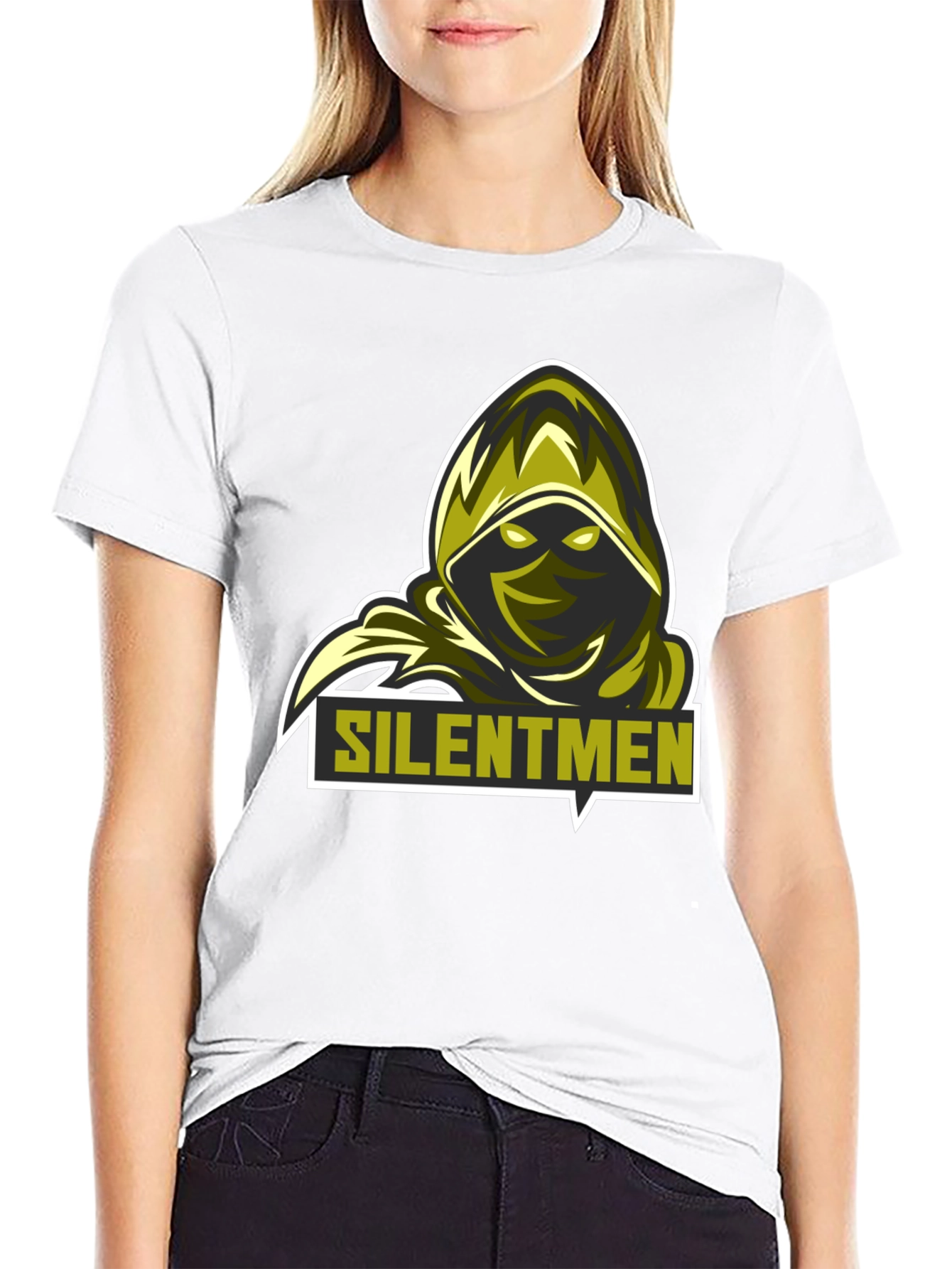 Silentmen Graphic Tee - Mens Black T-Shirt