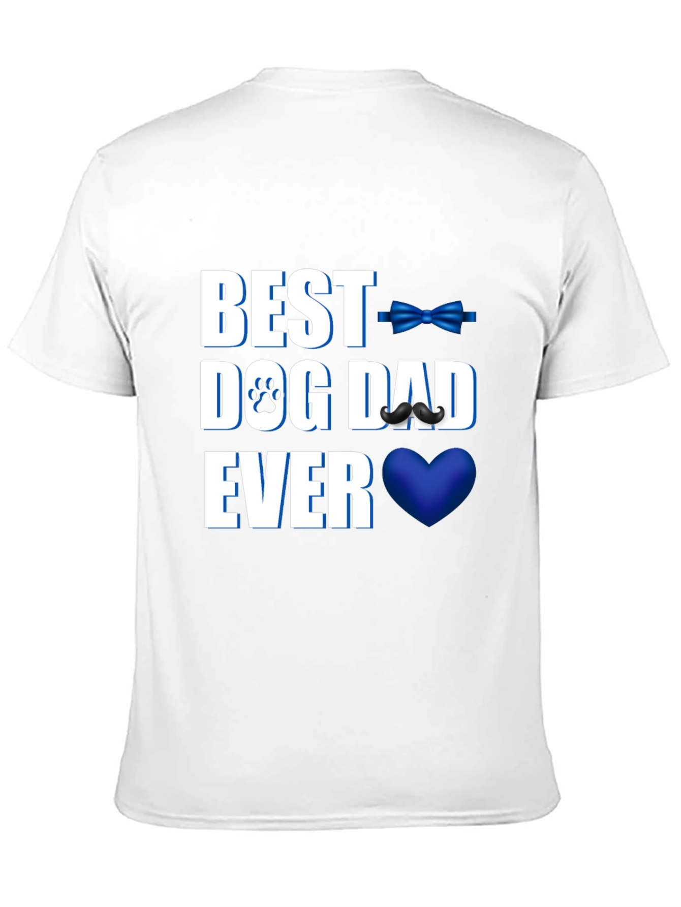 Best Dog Dad Ever T-Shirt - Black