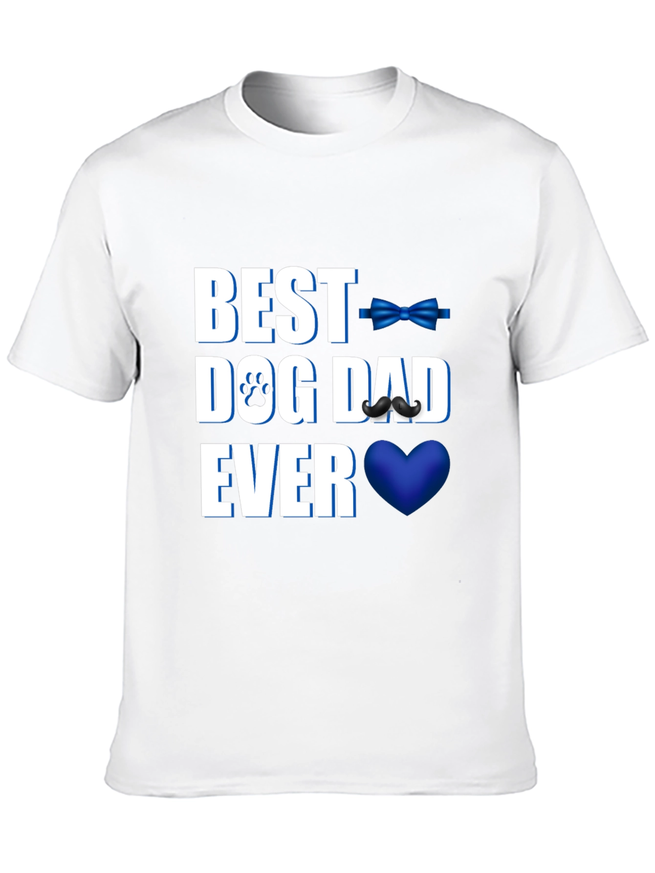 Best Dog Dad Ever T-Shirt - Black