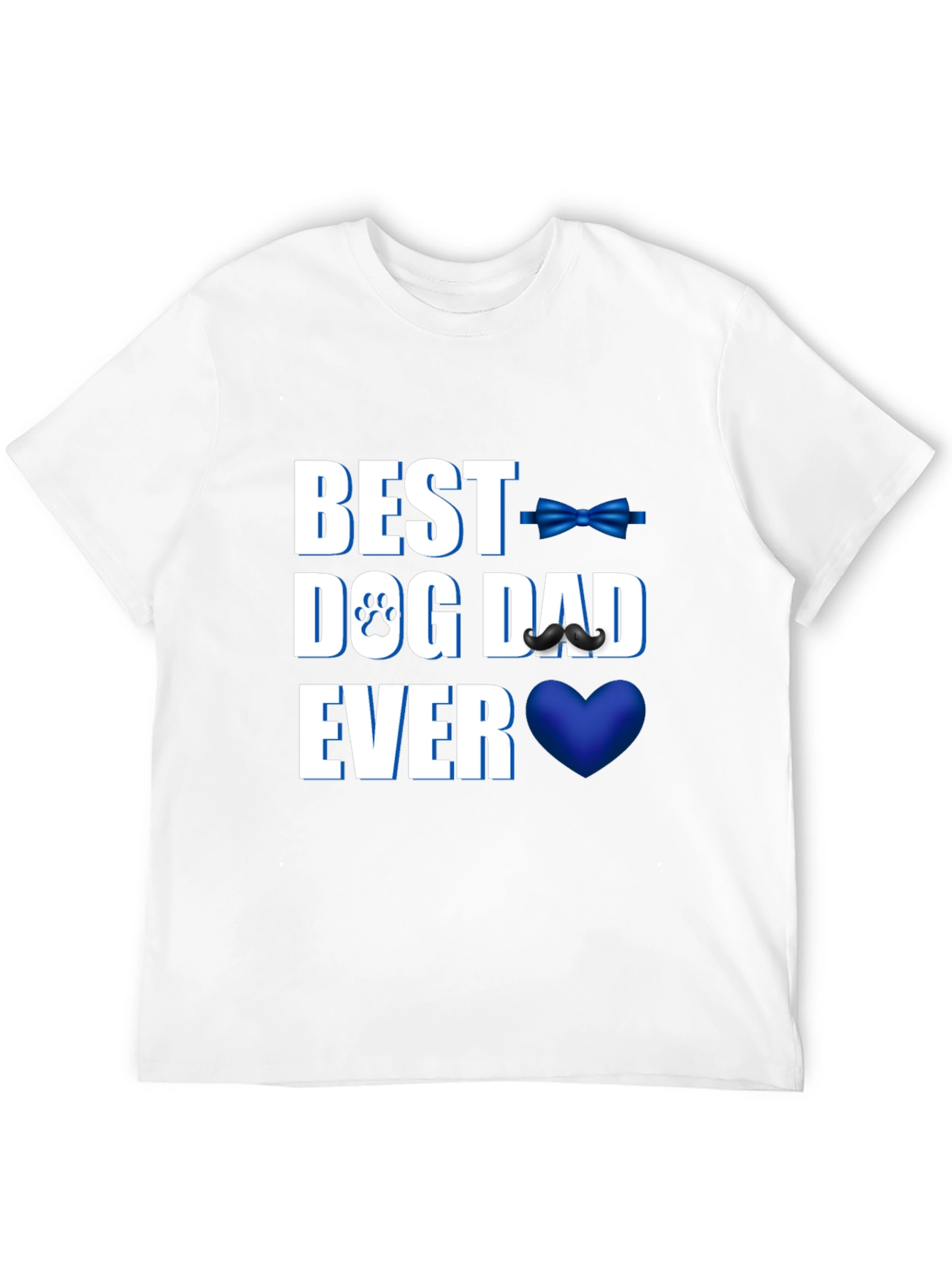 Best Dog Dad Ever T-Shirt - Black