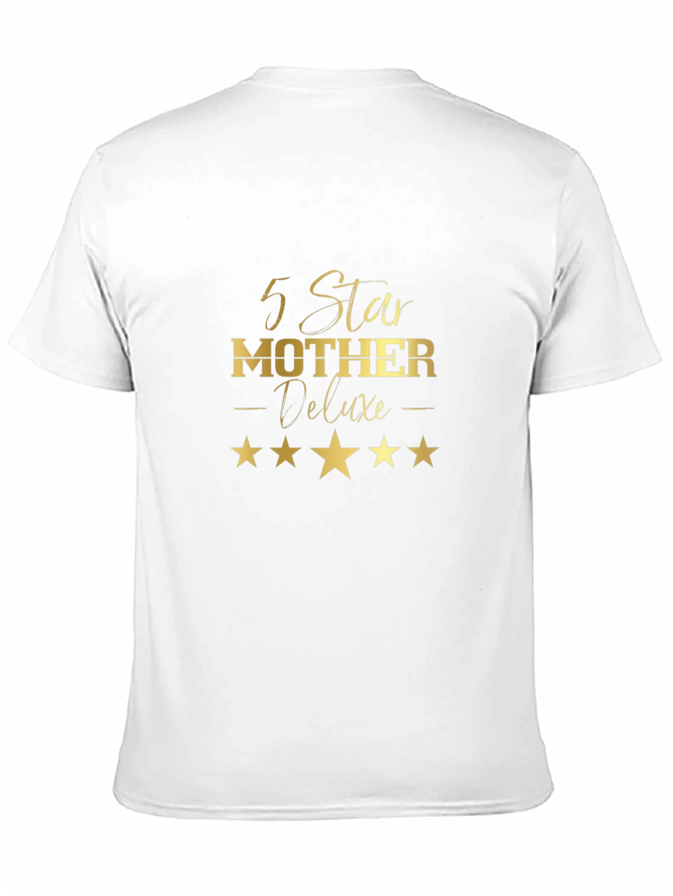 5 Star Mother Deluxe Black T-Shirt