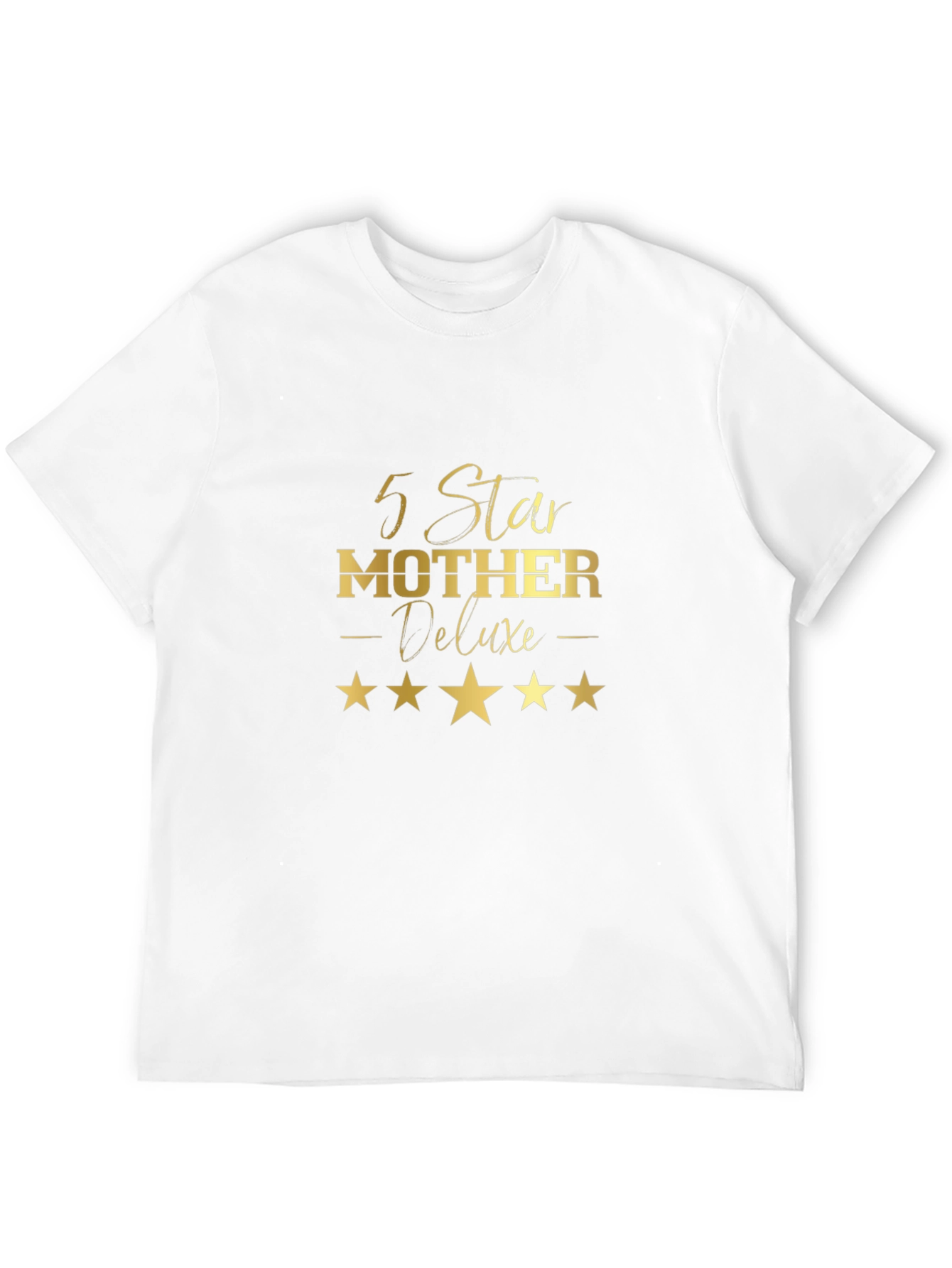 5 Star Mother Deluxe Black T-Shirt