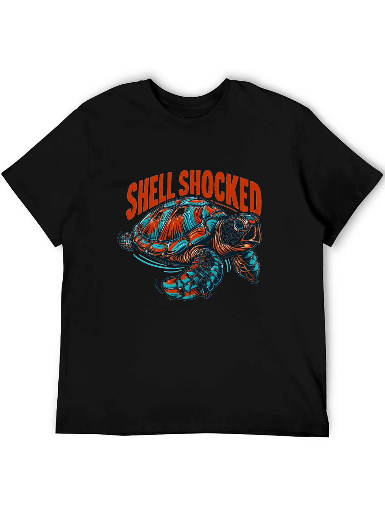 Shell Shocked Turtle Graphic Tee