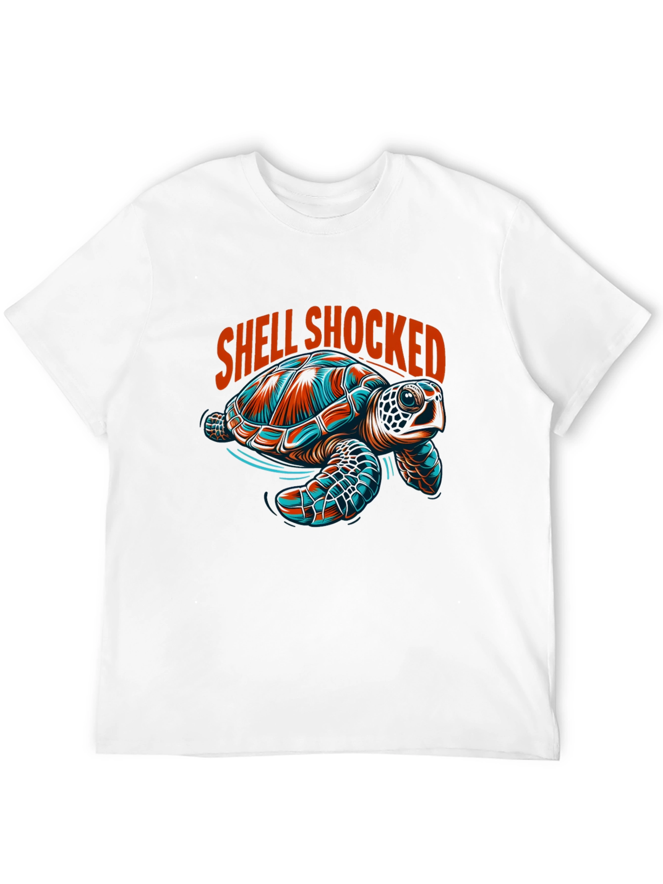 Shell Shocked Turtle Graphic Tee