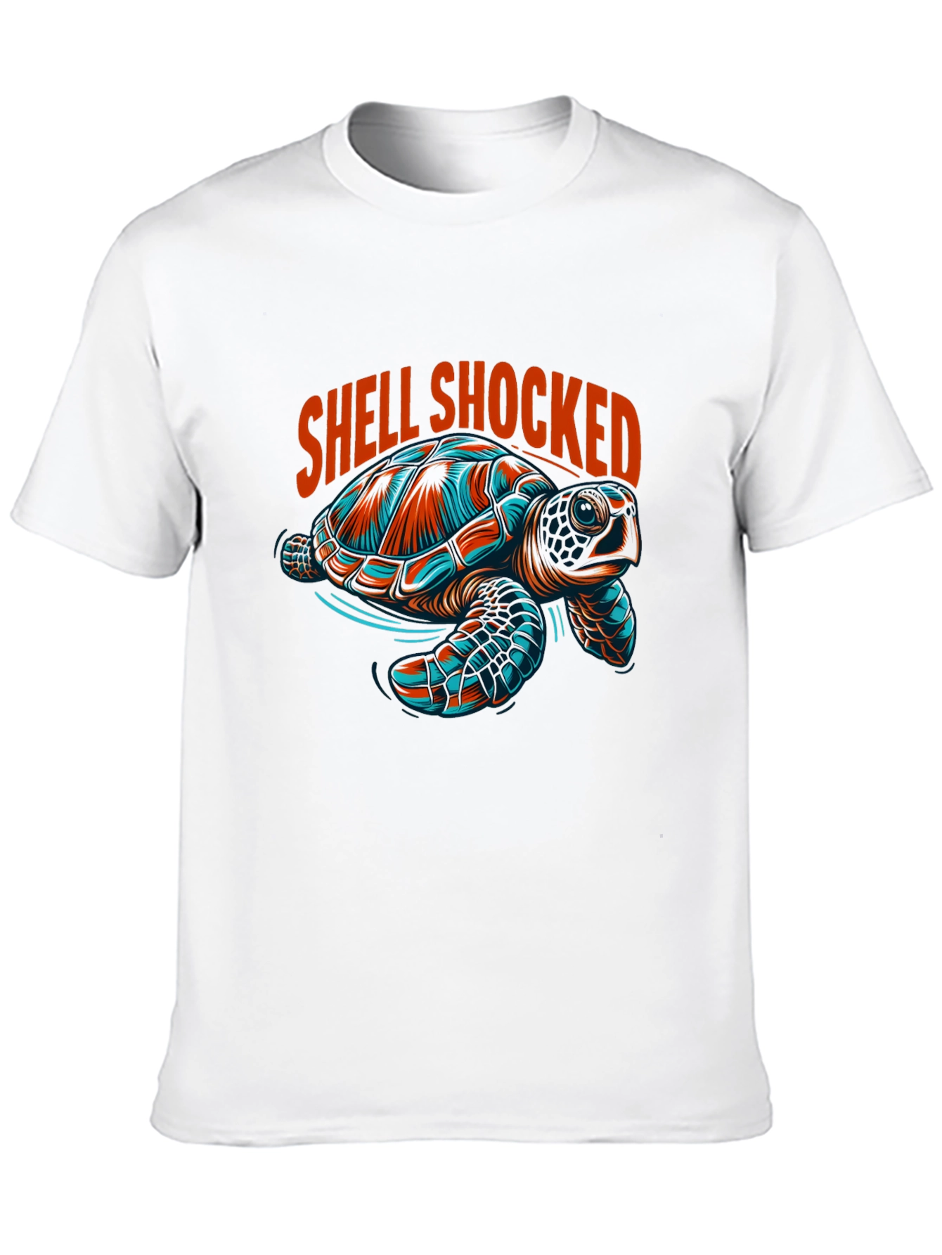 Shell Shocked Turtle Graphic Tee