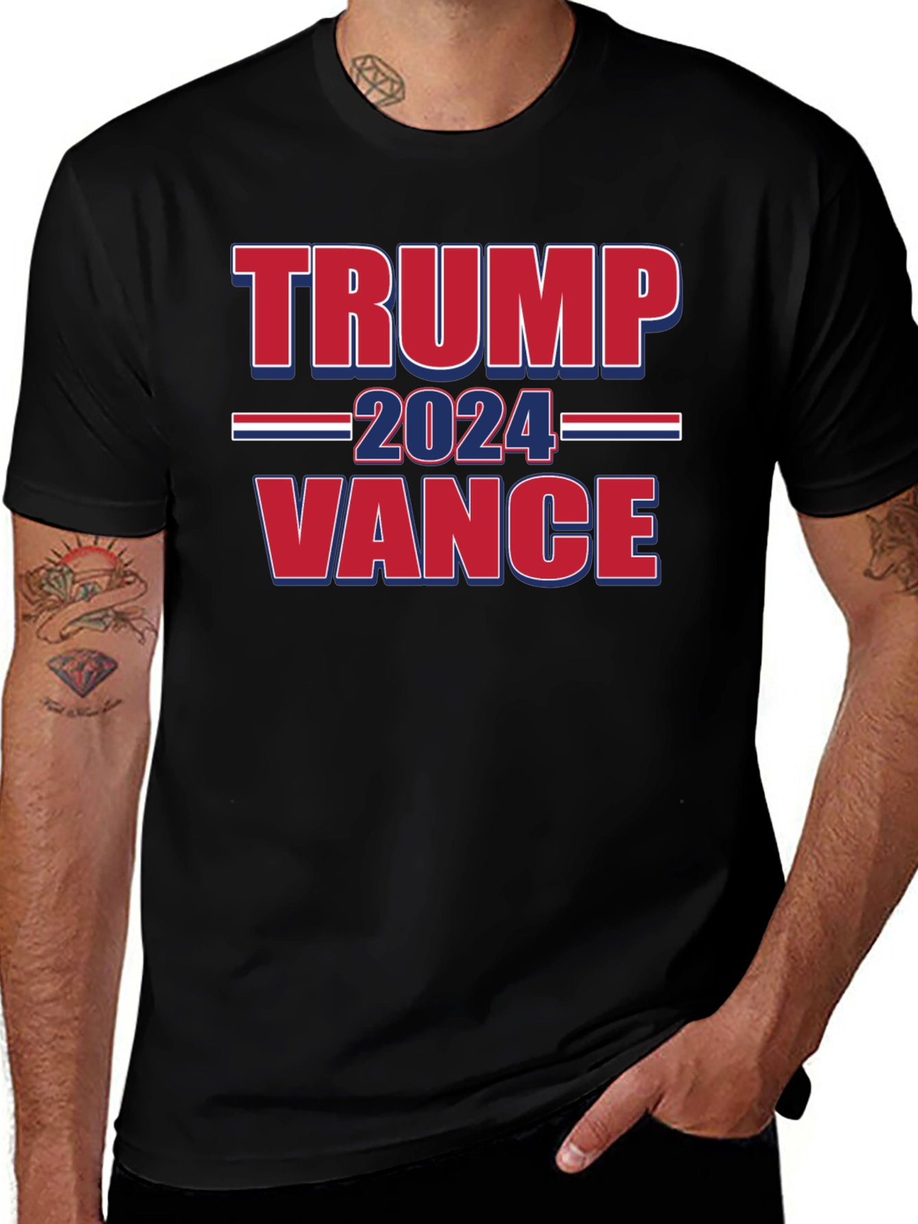 Trump Vance 2024 T-Shirt Political Supporter