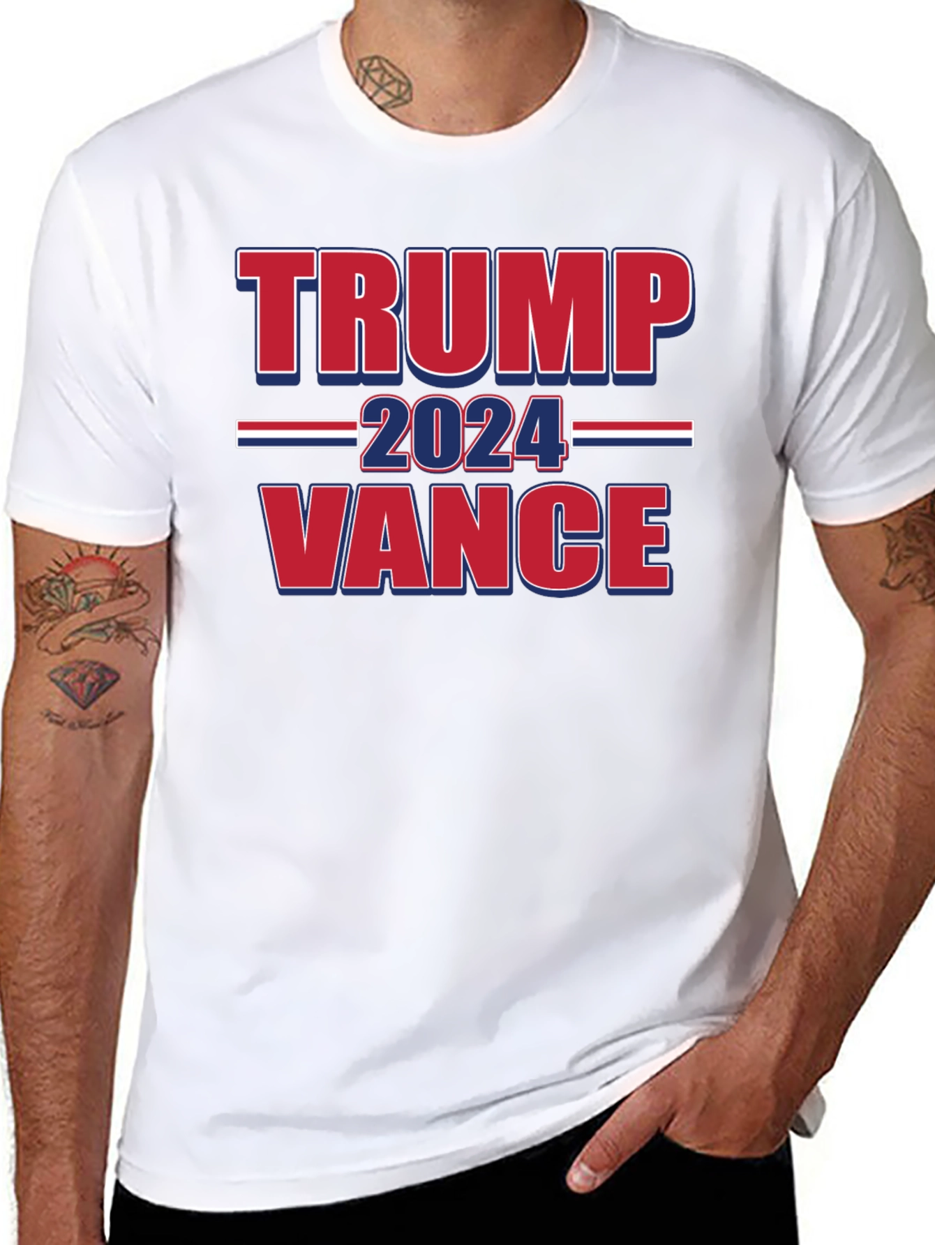 Trump Vance 2024 T-Shirt Political Supporter