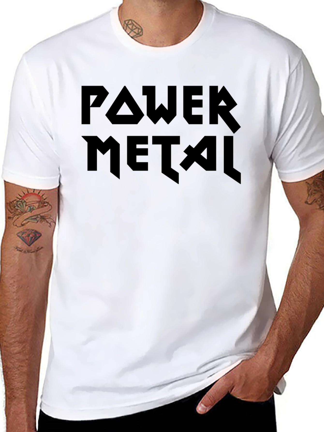 Power Metal Graphic T-Shirt