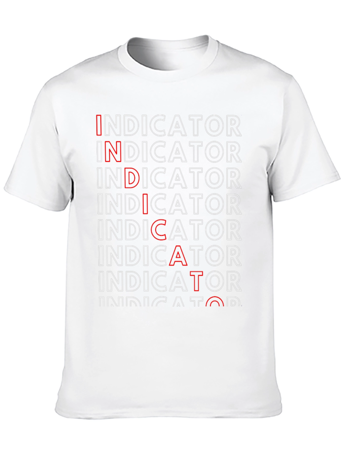 Indicator Dictator Black Graphic Tee