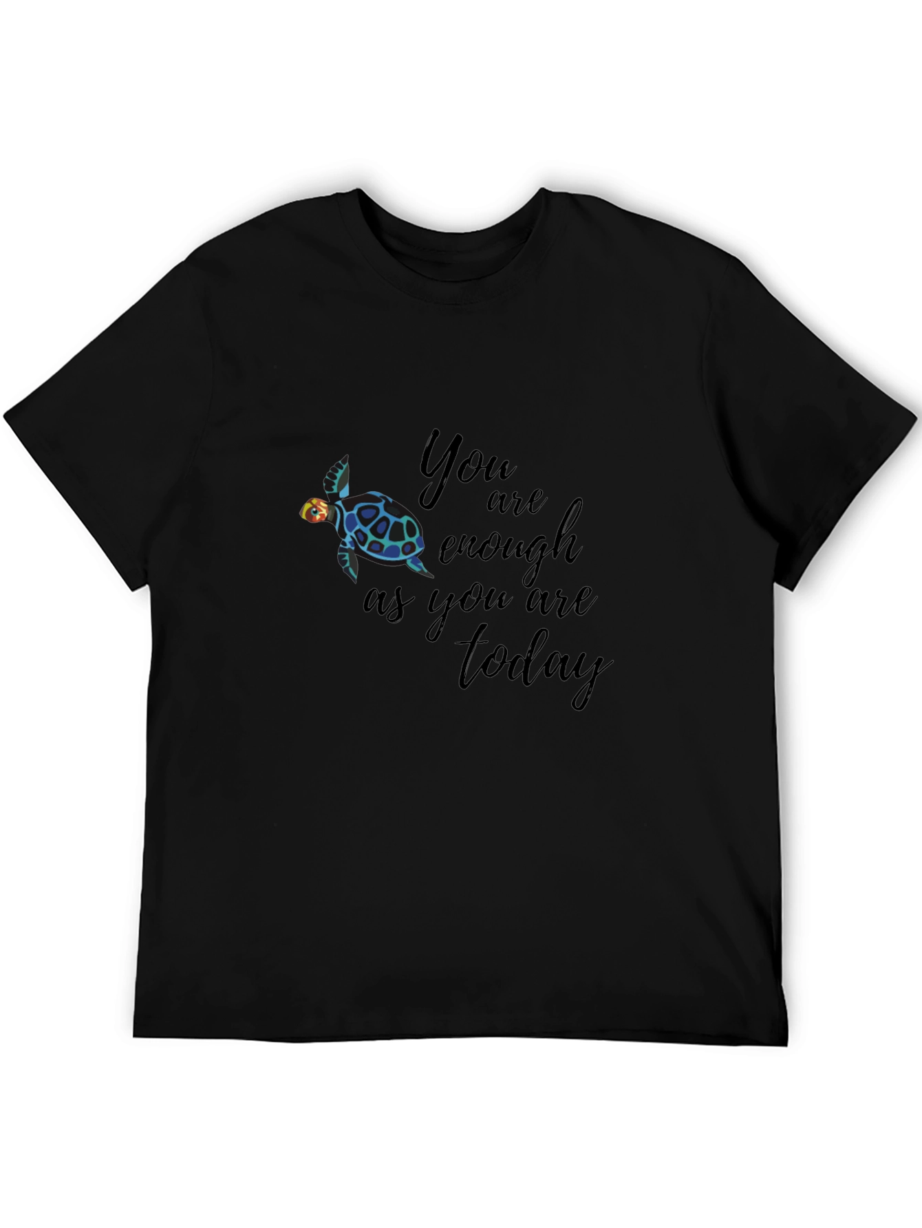 Turtle Graphic T-Shirt - You Are Enough