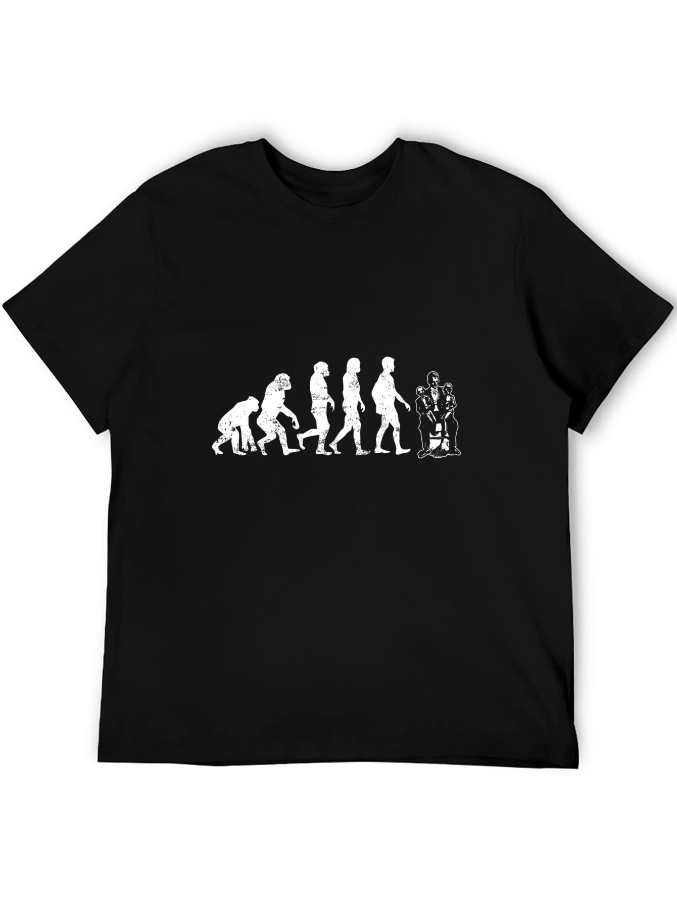 Evolution of Man T-Shirt - Black
