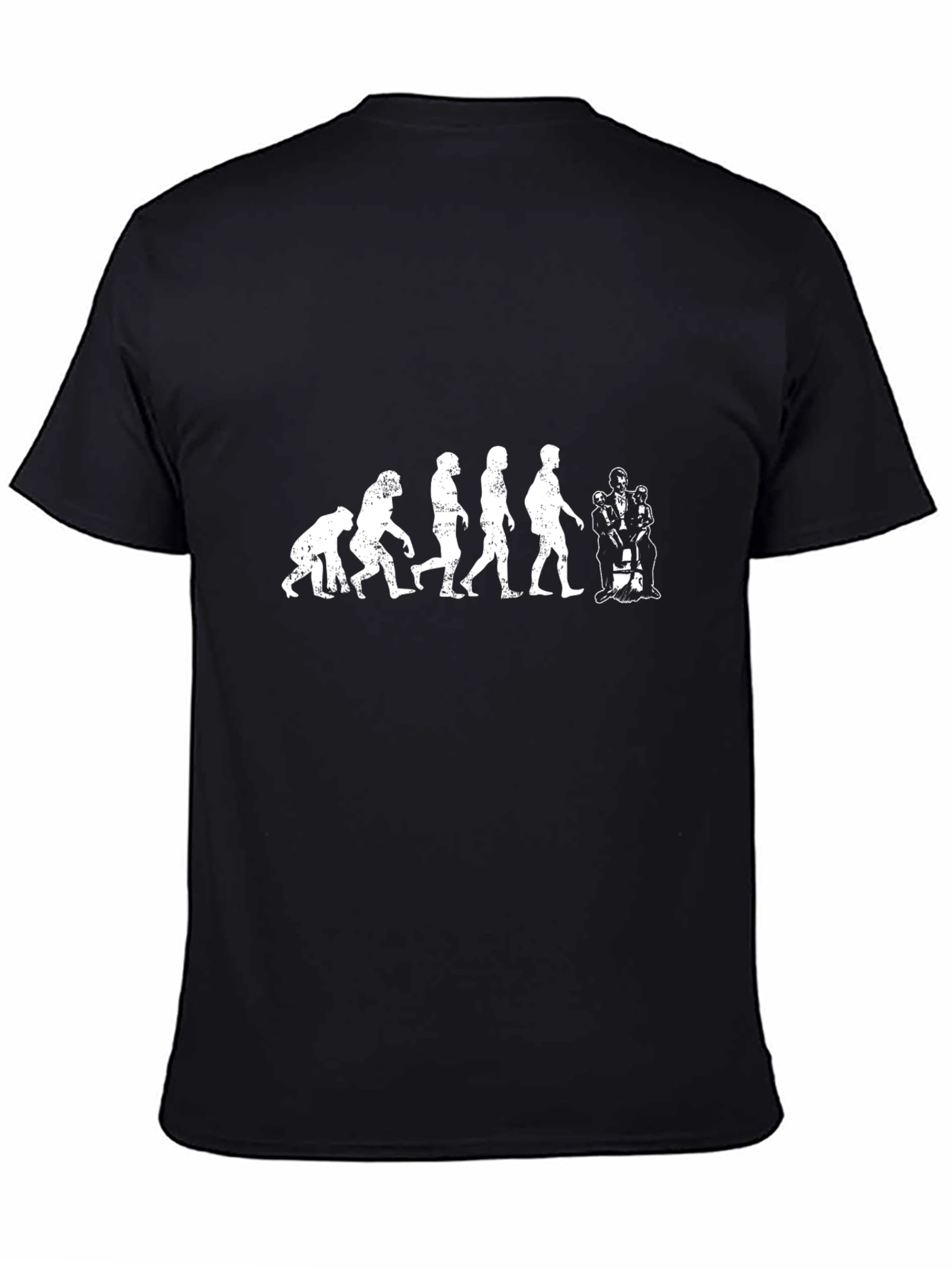 Evolution of Man T-Shirt - Black