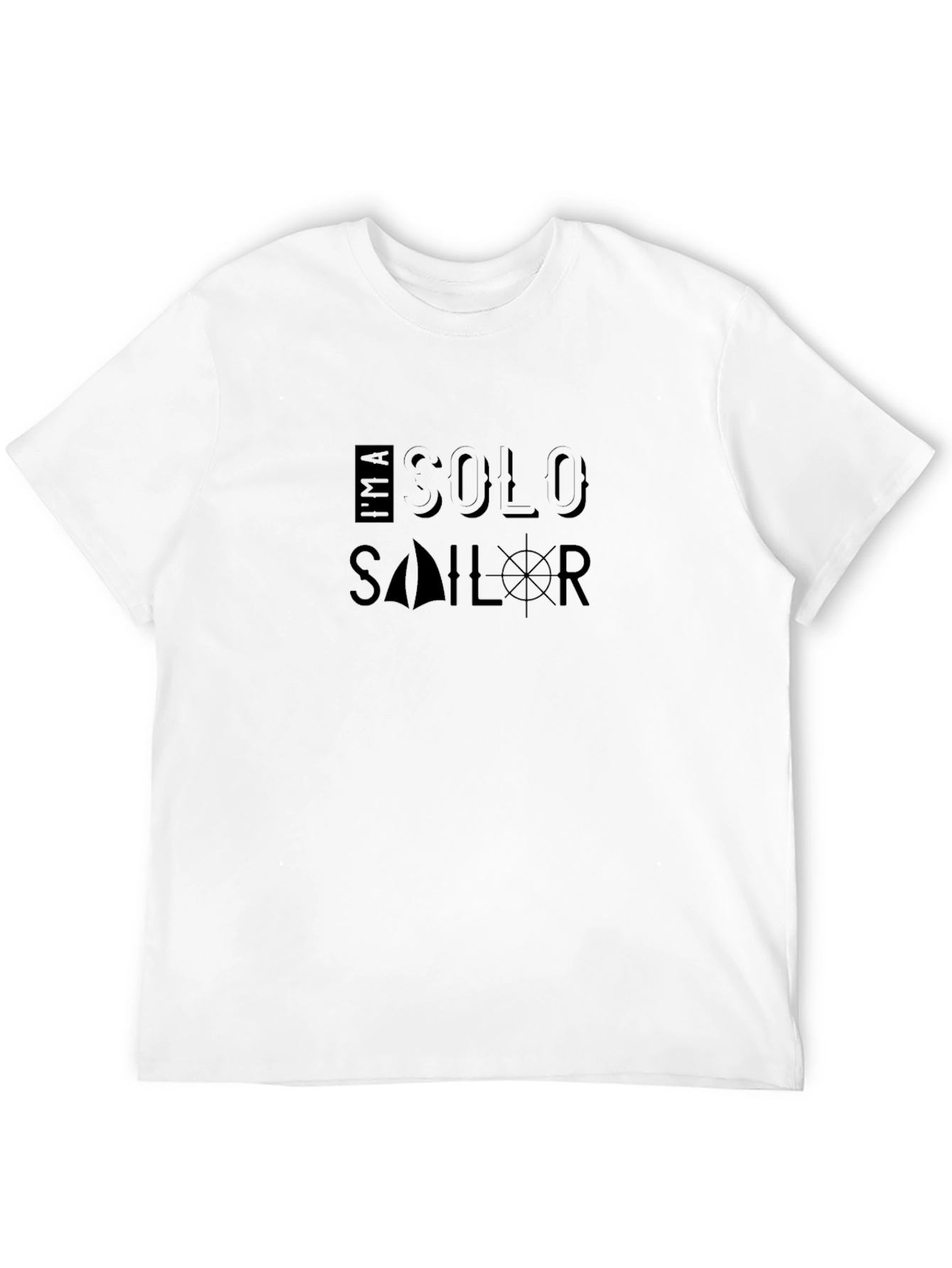 Im a Solo Sailor Black T-Shirt