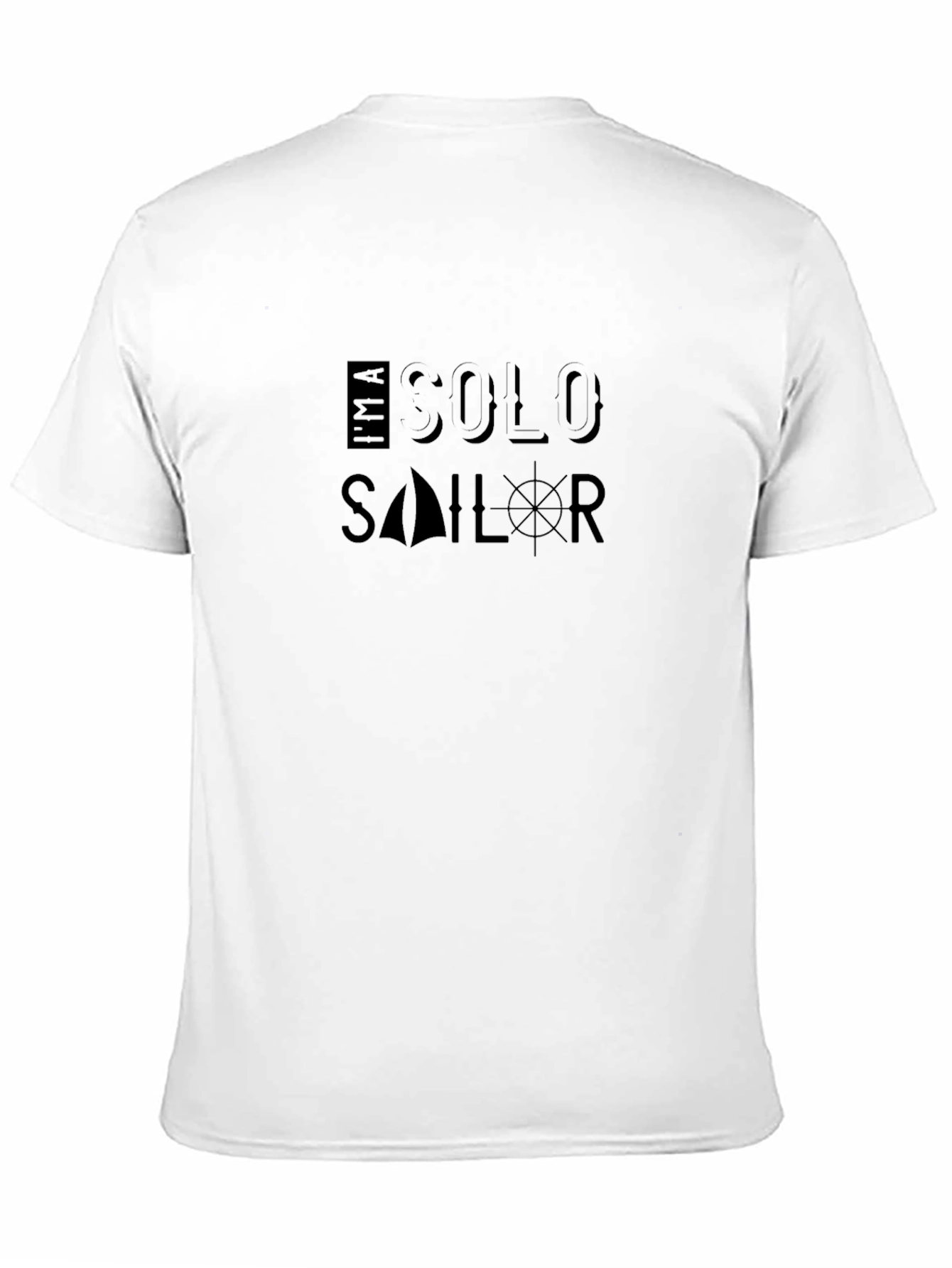 Im a Solo Sailor Black T-Shirt