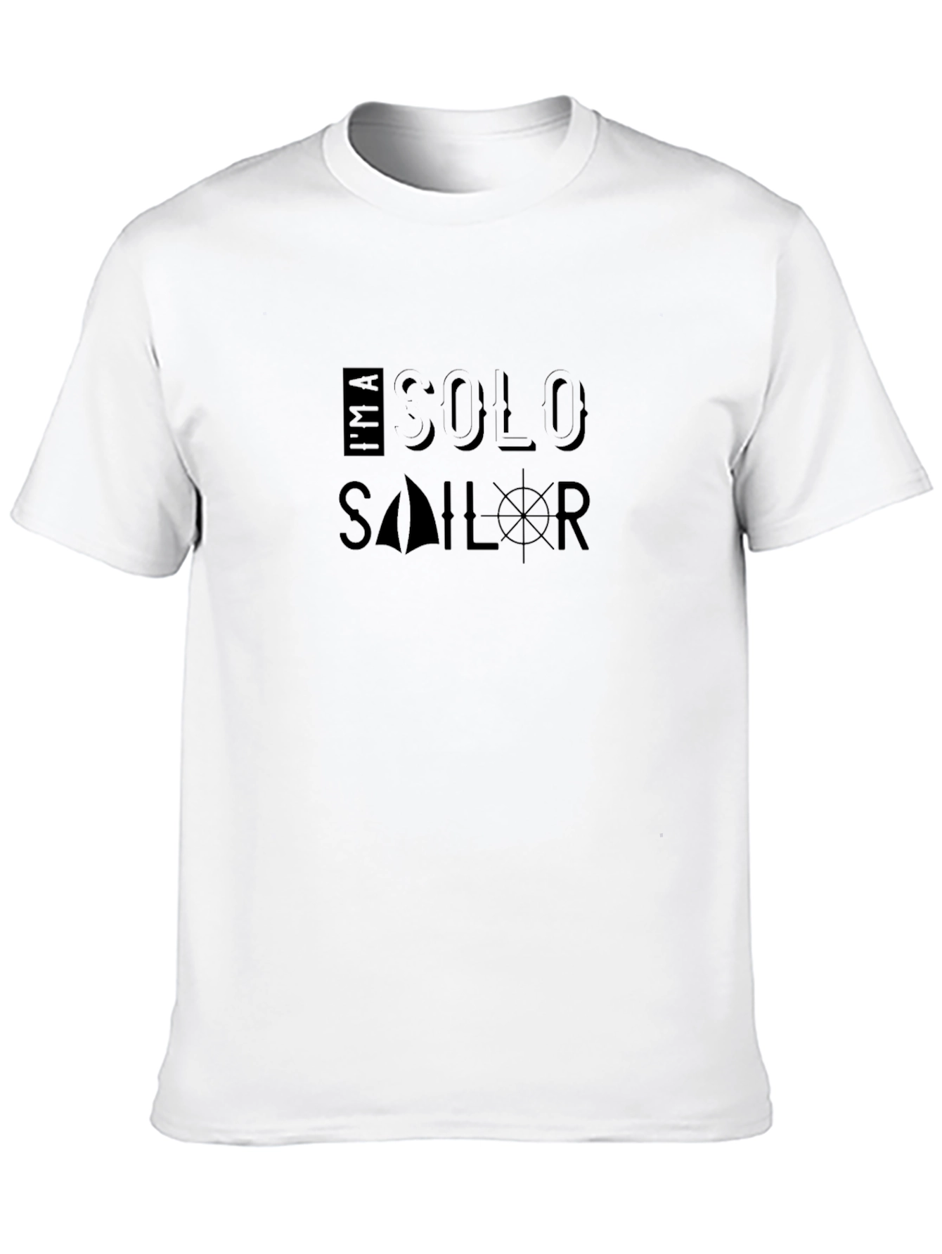 Im a Solo Sailor Black T-Shirt