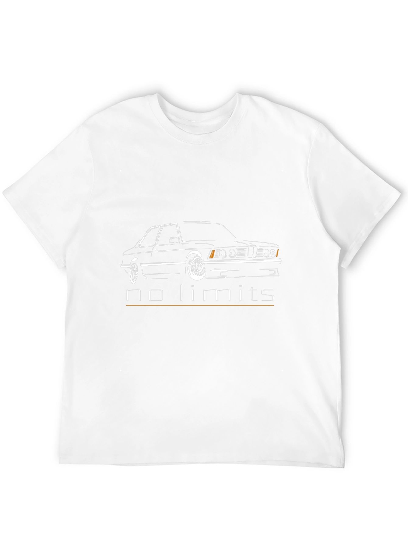 E30 BMW No Limits Black T-Shirt