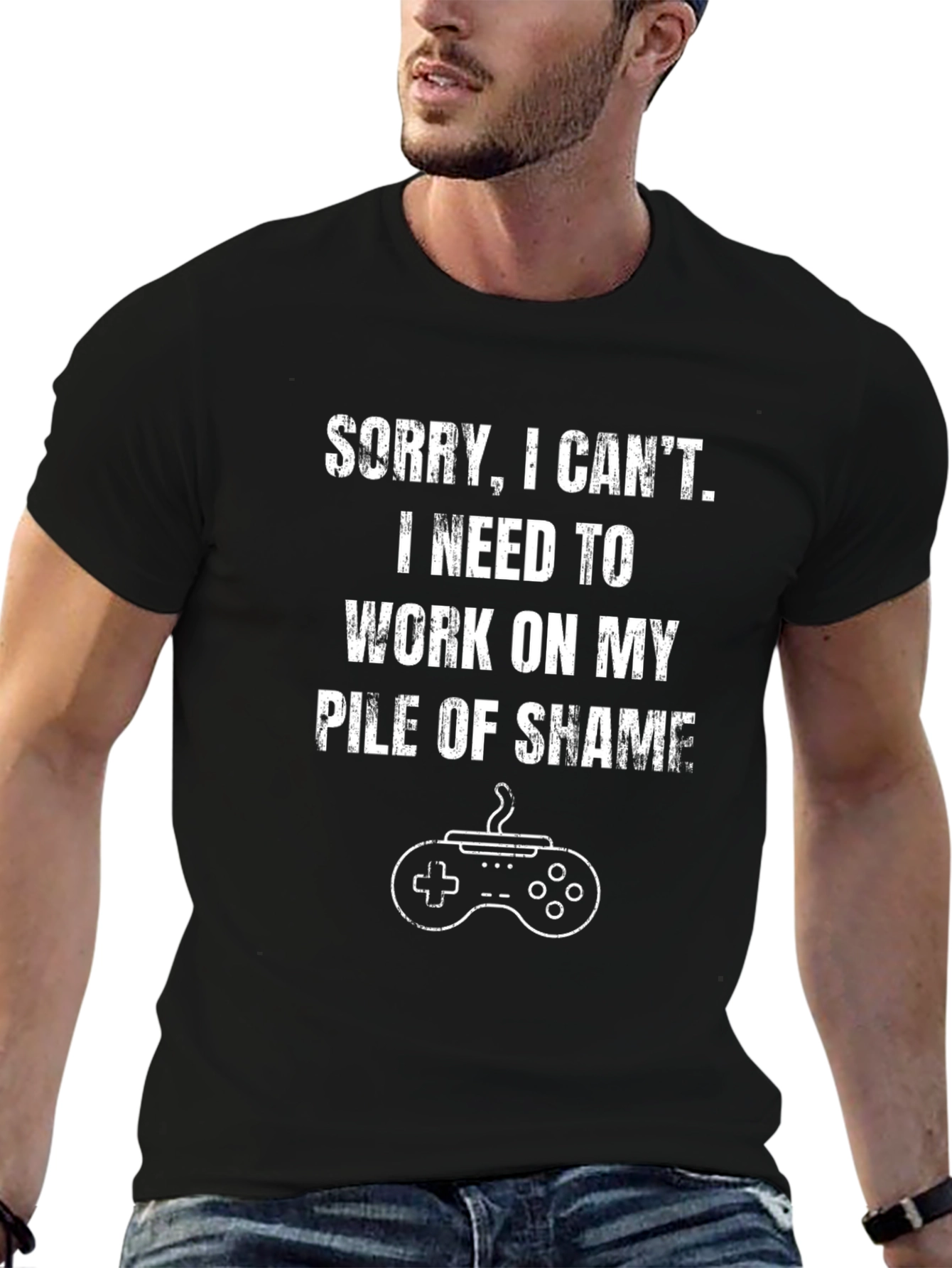 Pile of Shame Gamer T-Shirt
