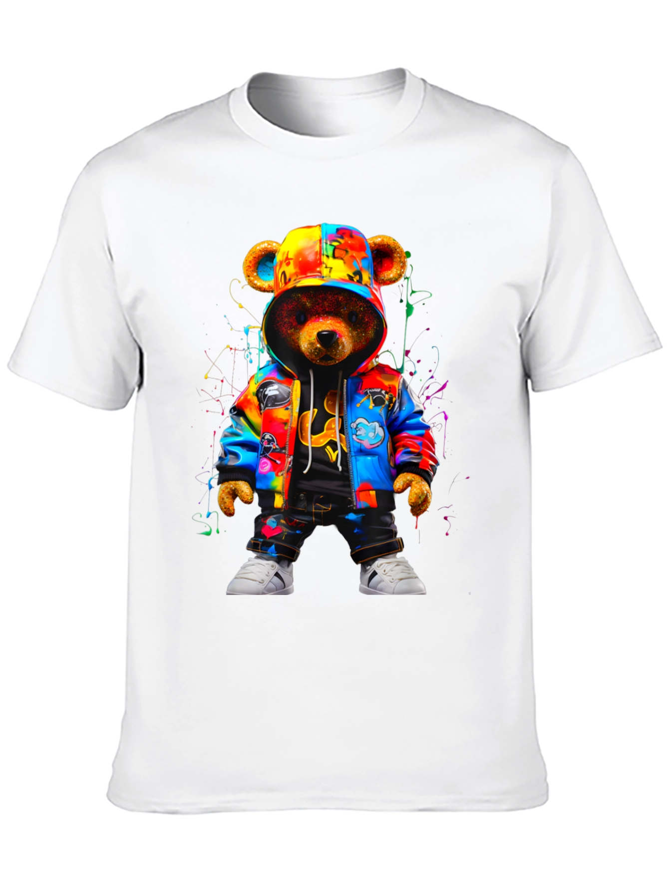 Urban Teddy Bear Graphic Tee