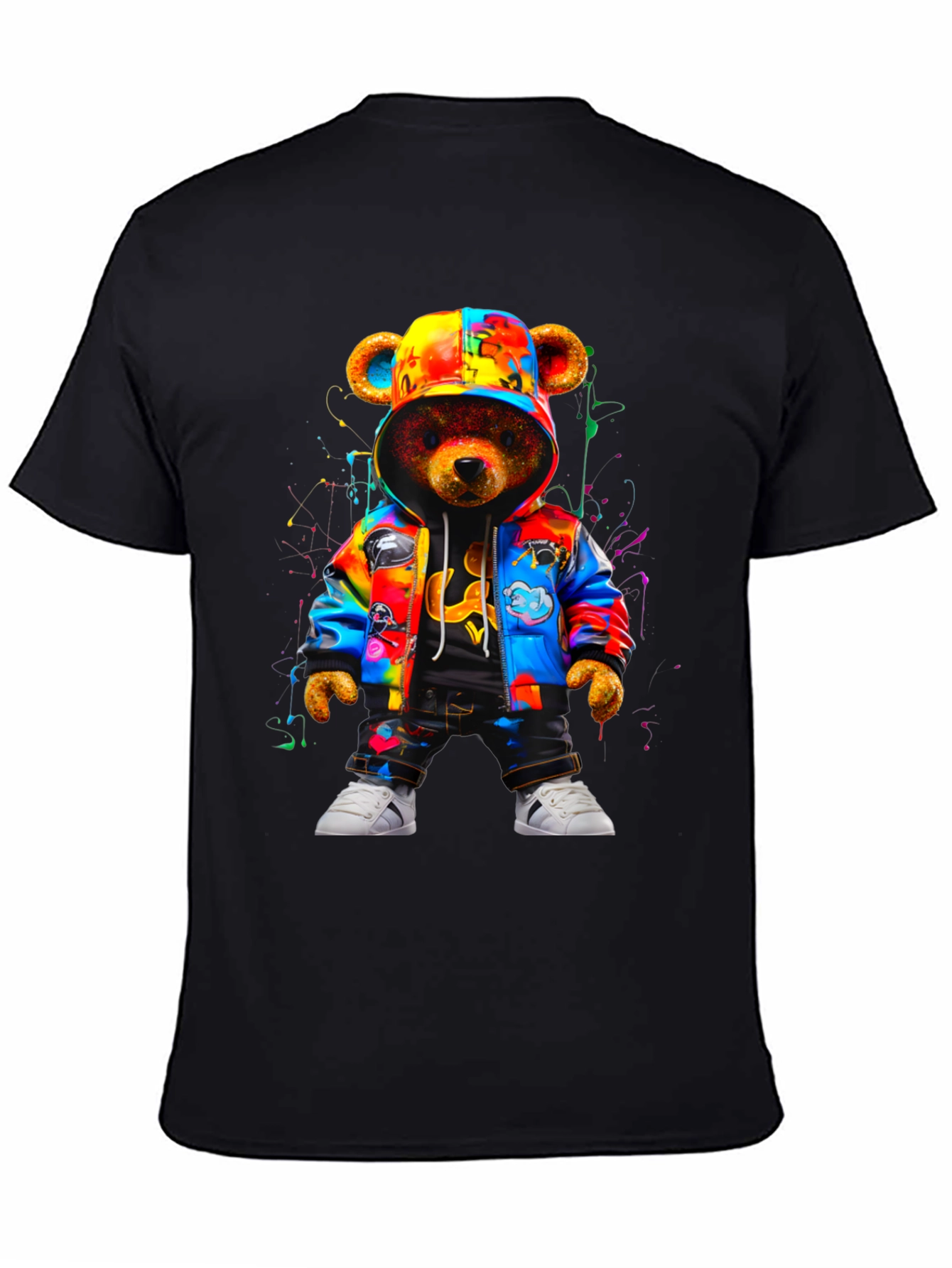 Urban Teddy Bear Graphic Tee