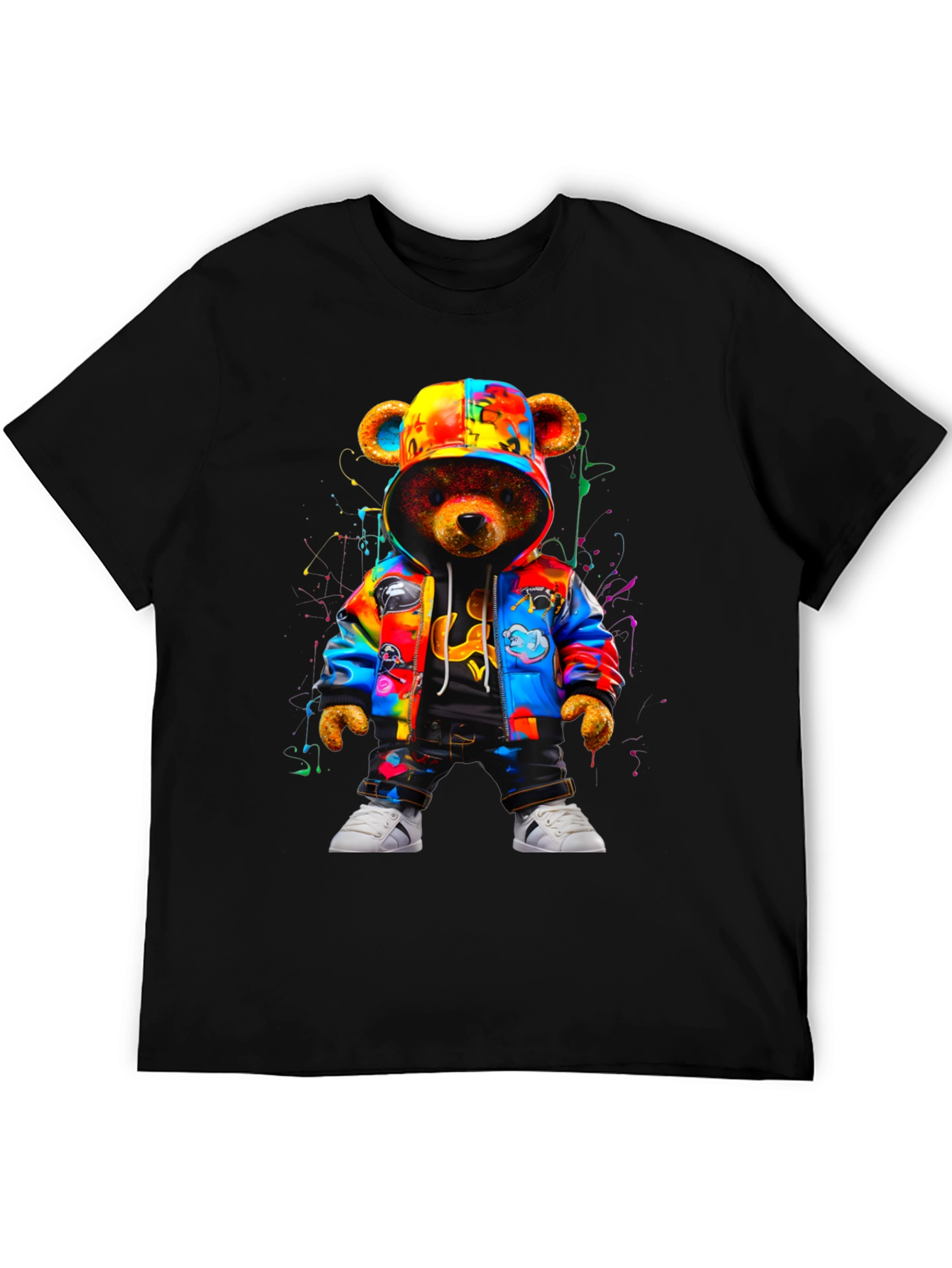 Urban Teddy Bear Graphic Tee