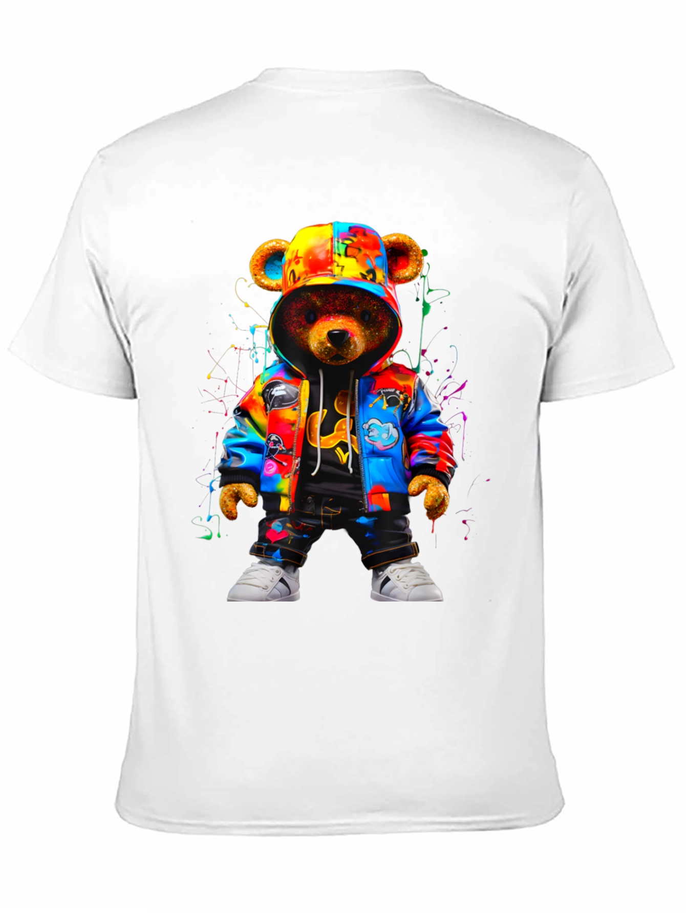 Urban Teddy Bear Graphic Tee