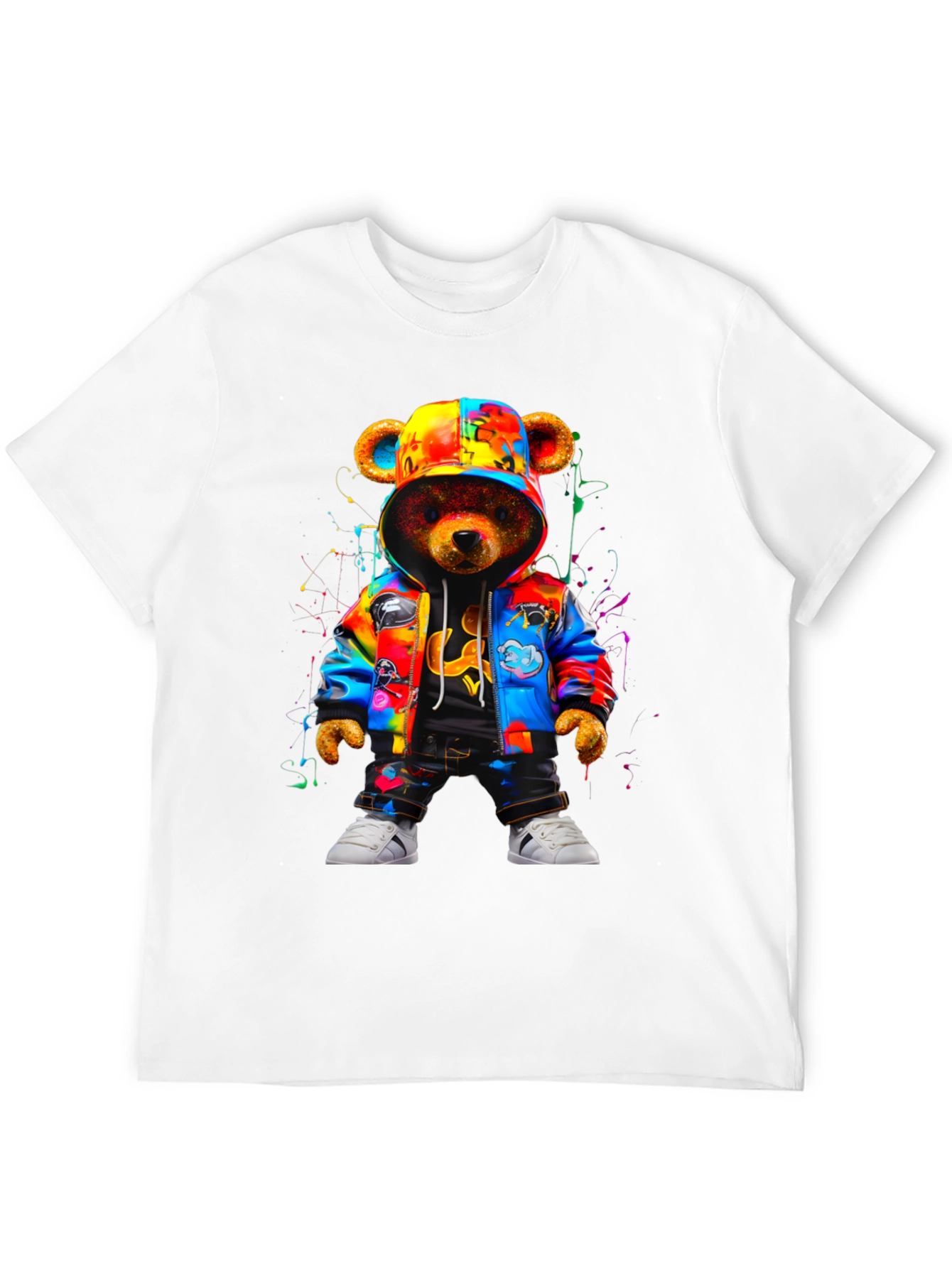 Urban Teddy Bear Graphic Tee